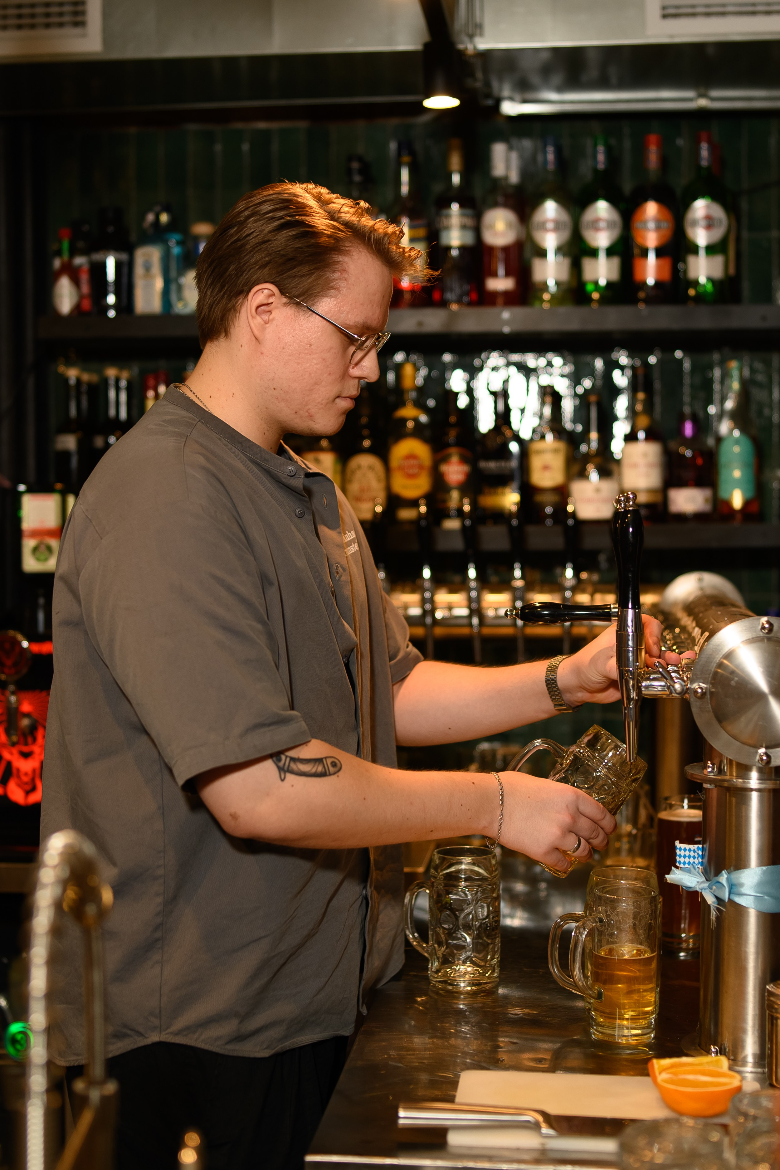 Октоберфест в ресторане Хофбройхаус