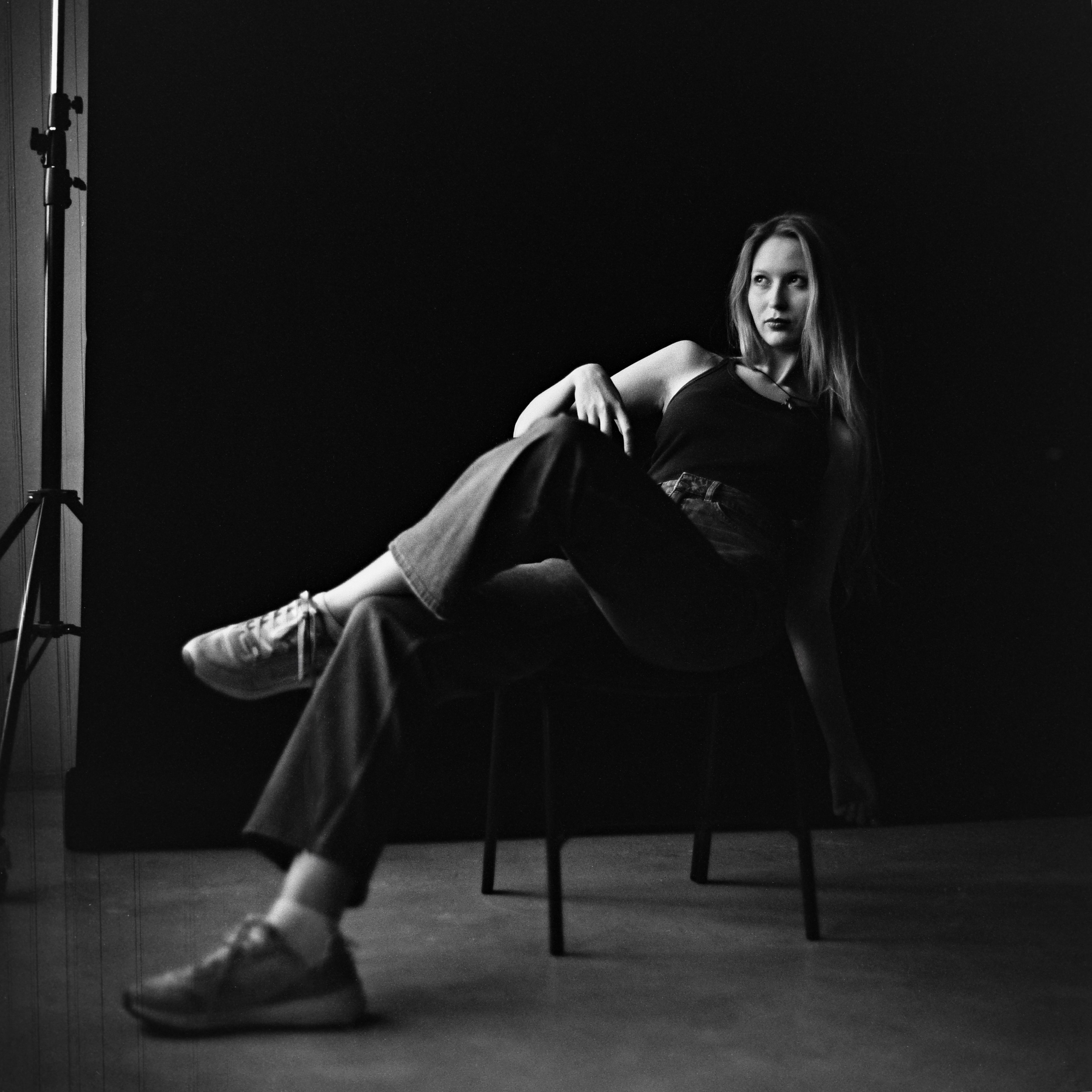 Студийная фотосессия для девушки