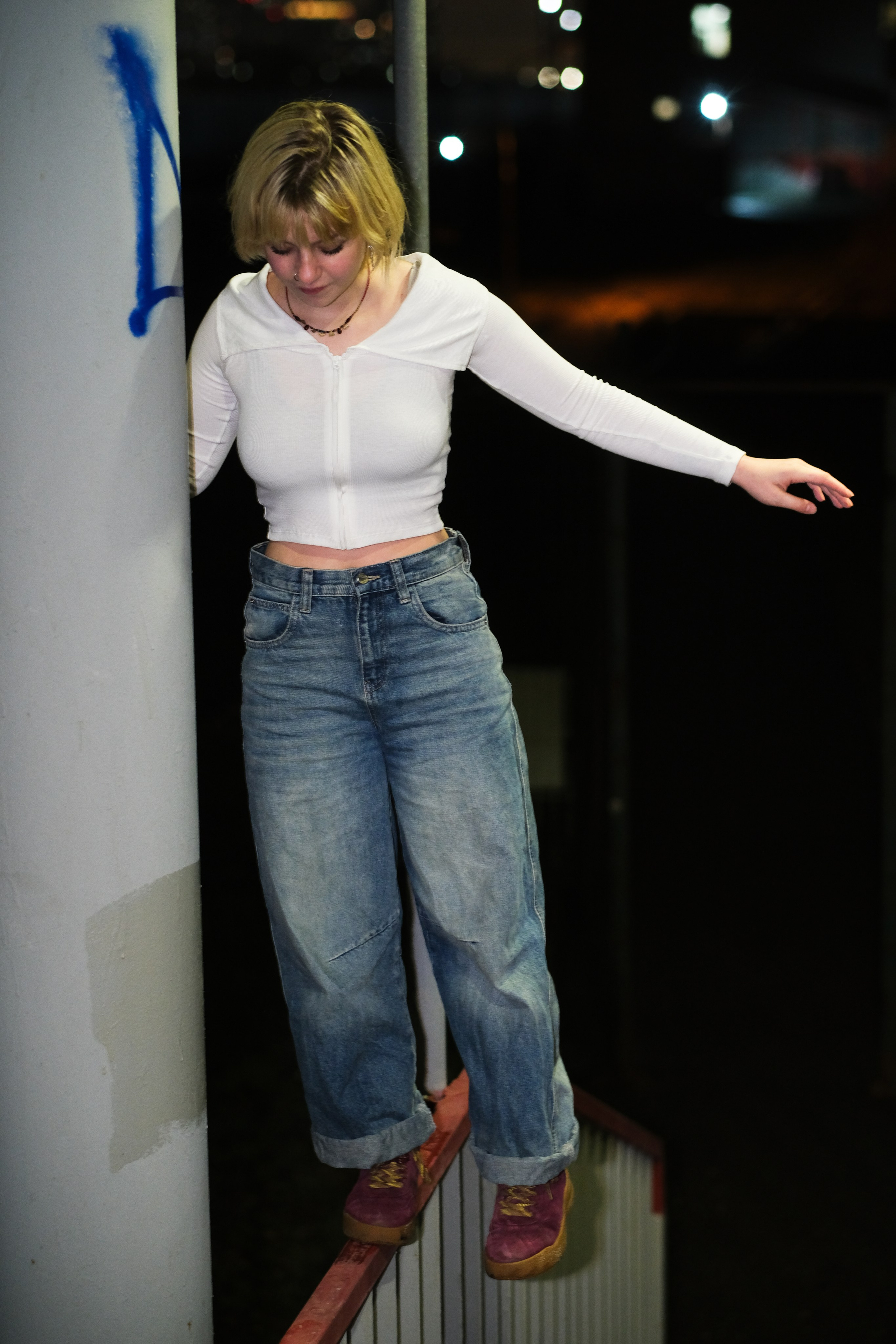 Кристина у электричек. Креативный фотограф в Москве Арапова Виталия