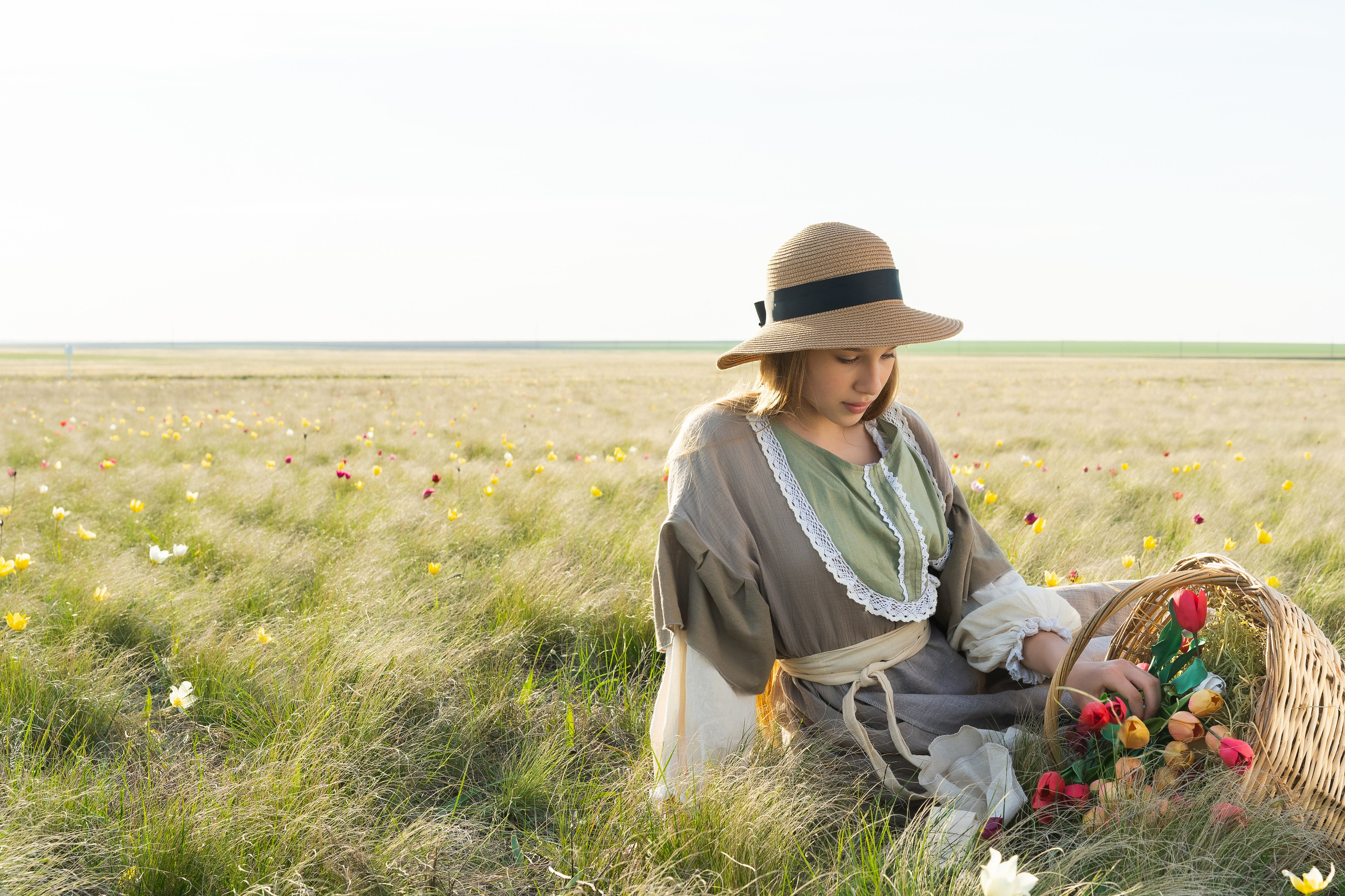 Фотосессия в поле. Фотограф Саратов/Энгельс