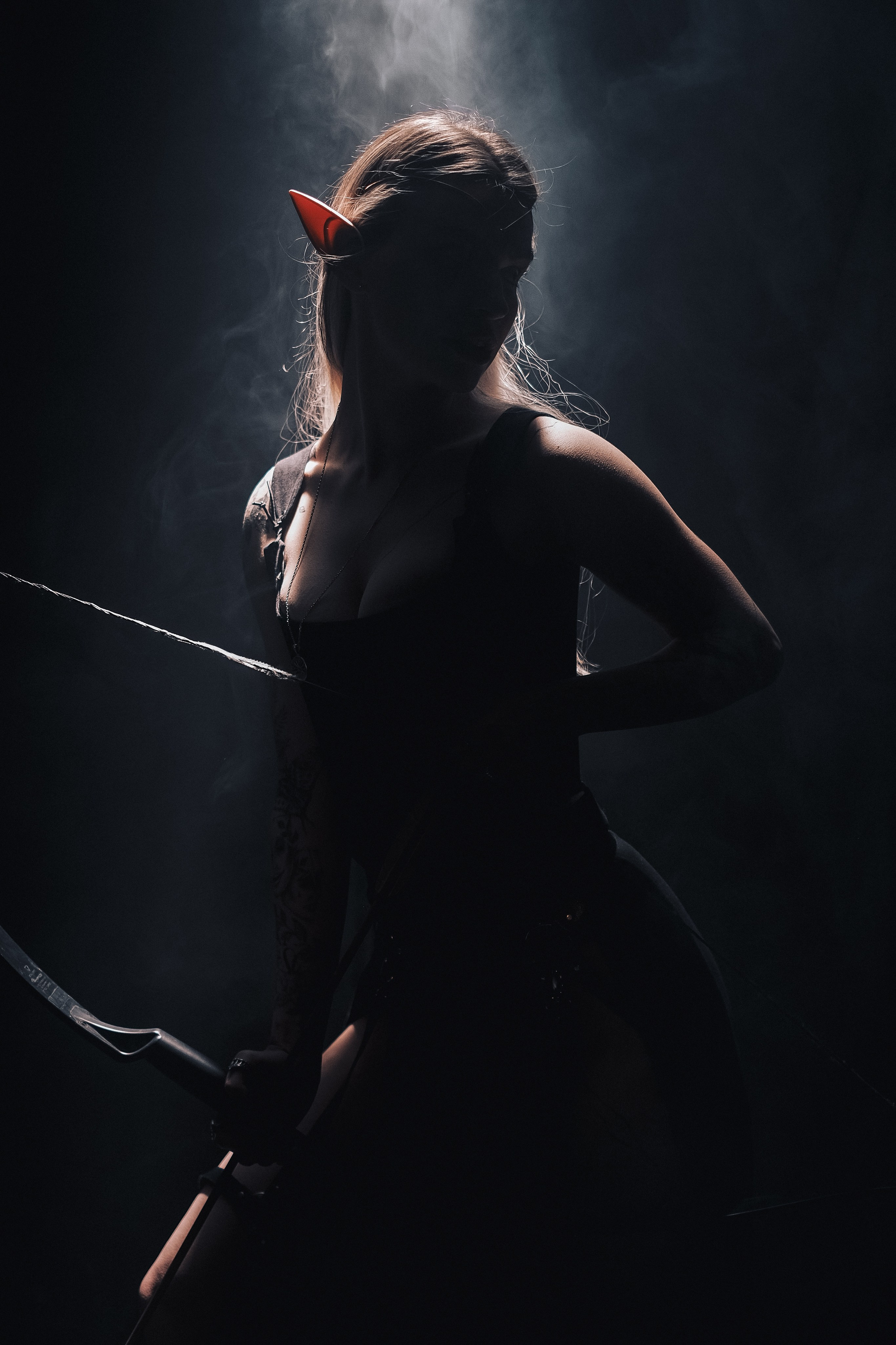 Фотосессия с мечом в стиле Castle core