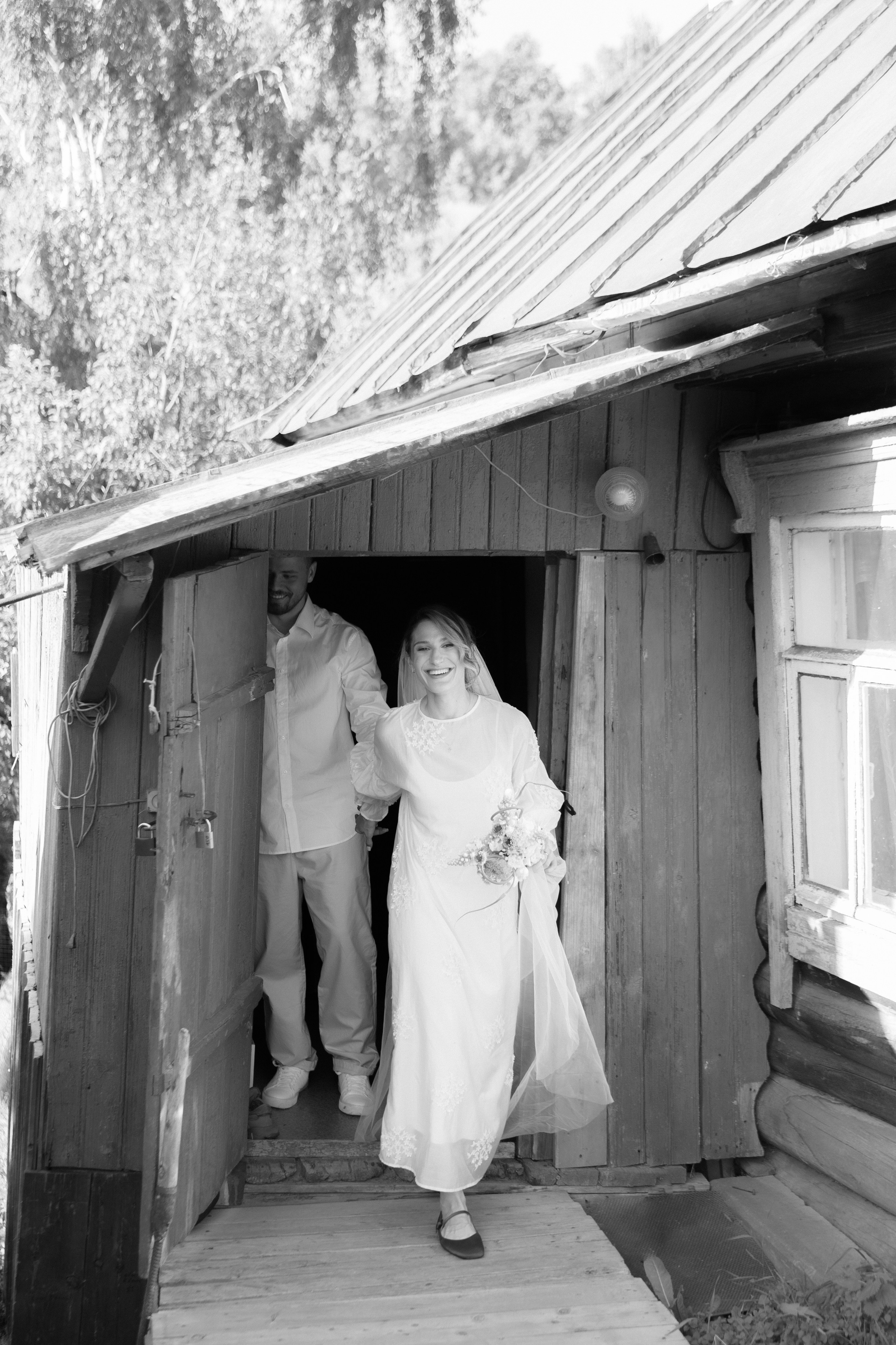 Диана и Саша, свадьба на даче. Фотограф любви в городе Казань