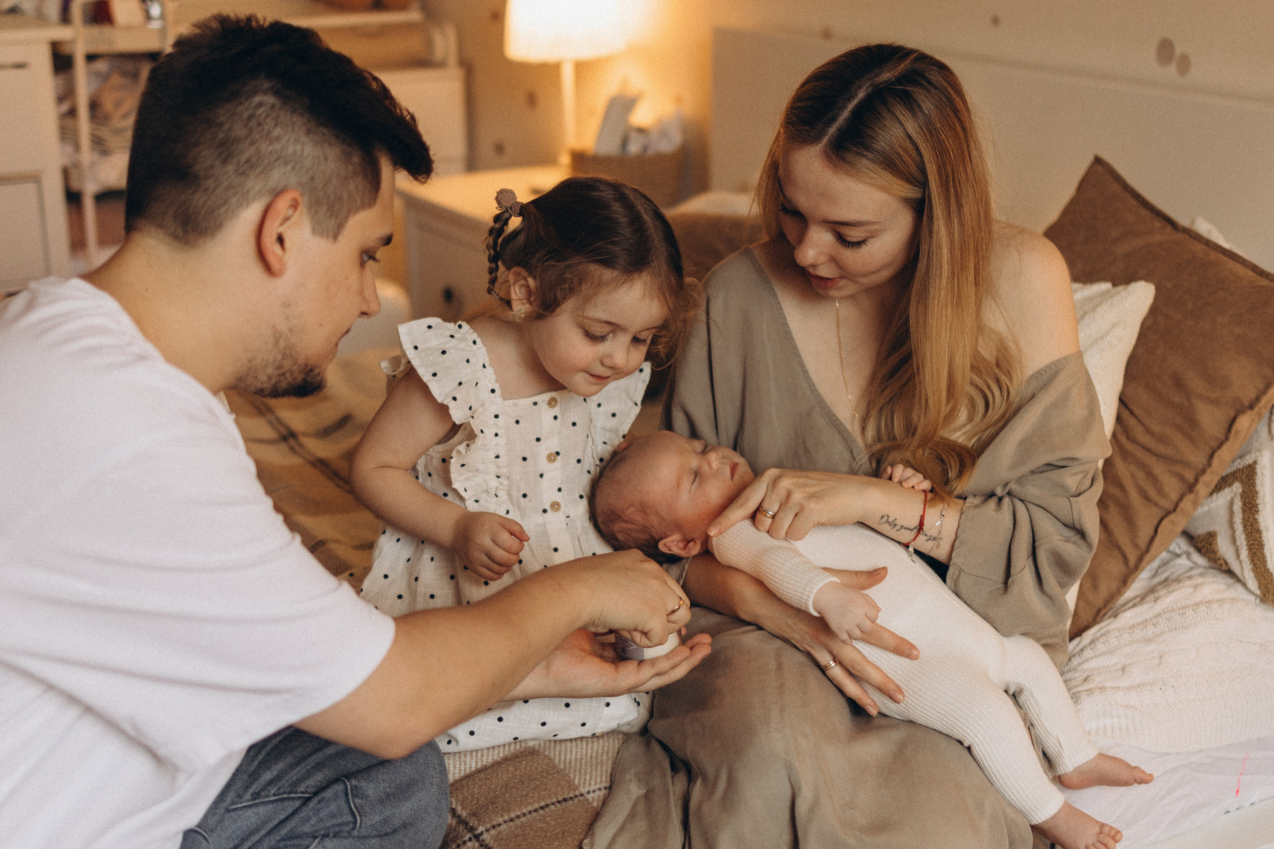 Миша, Маша, Лиза и Костя. Семейный фотограф в Москве Ксения Аганина