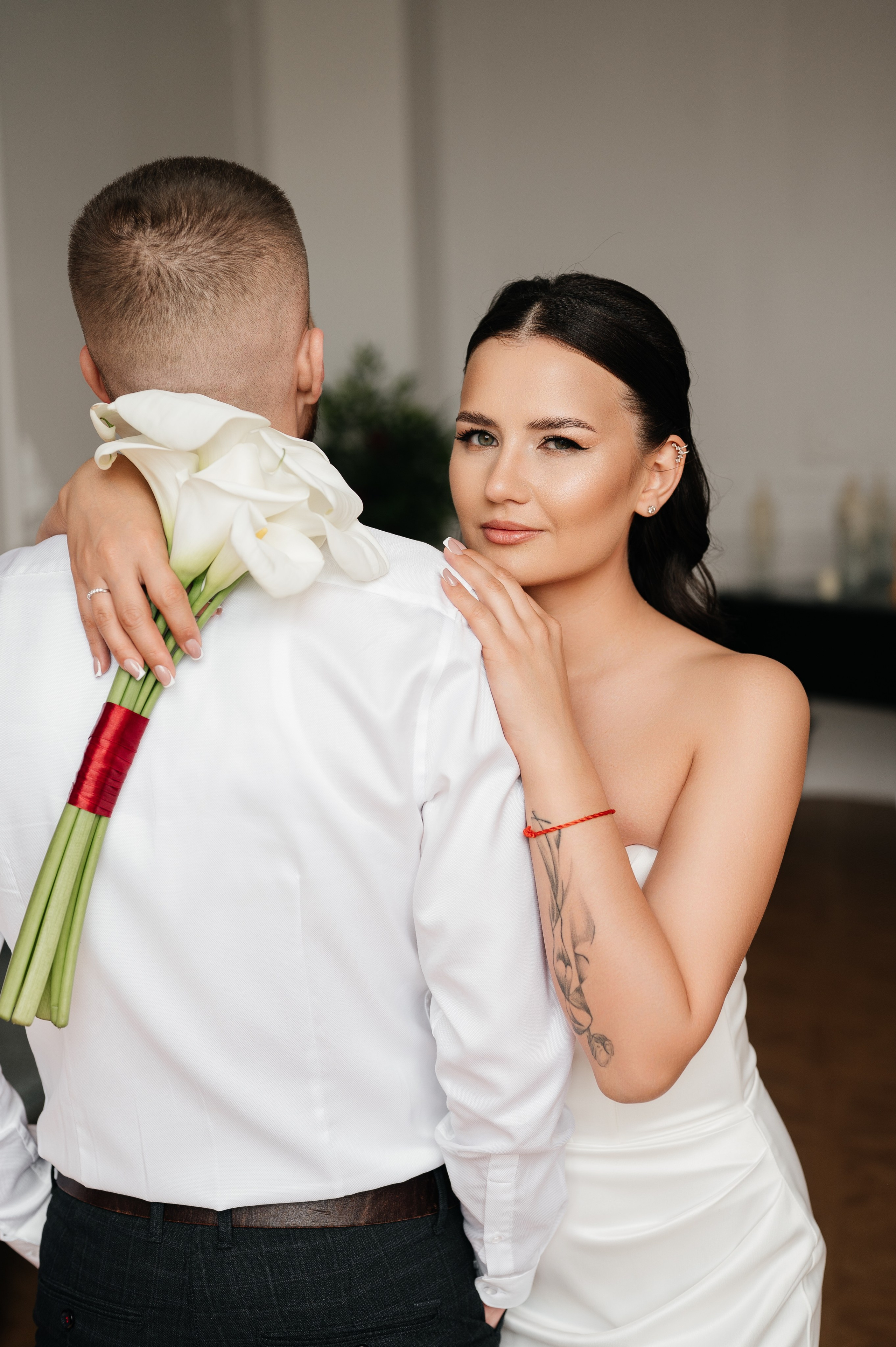 Свадебная фотосессия в студии. Свадебный и семейный фотограф в Краснодаре Алина Мельник