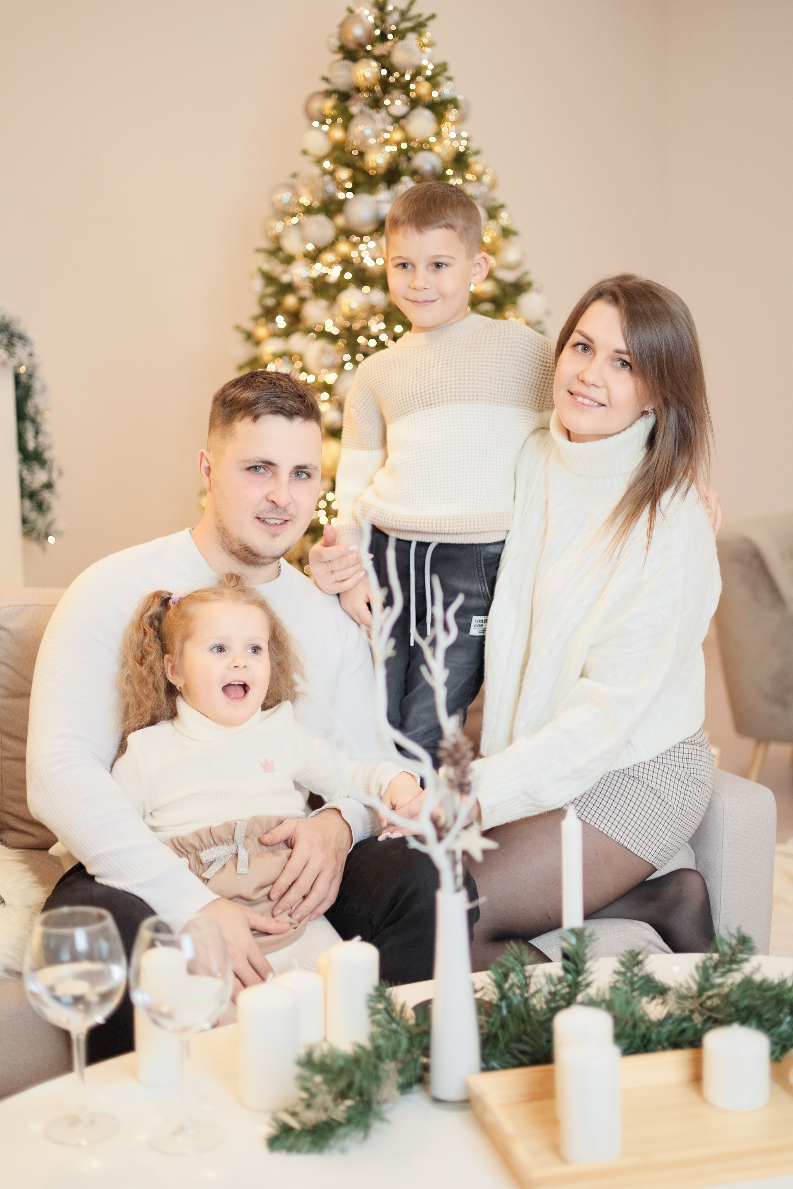 Новогодние съемки. Детский фотограф из Санкт-Петербурга Кристина Розанова