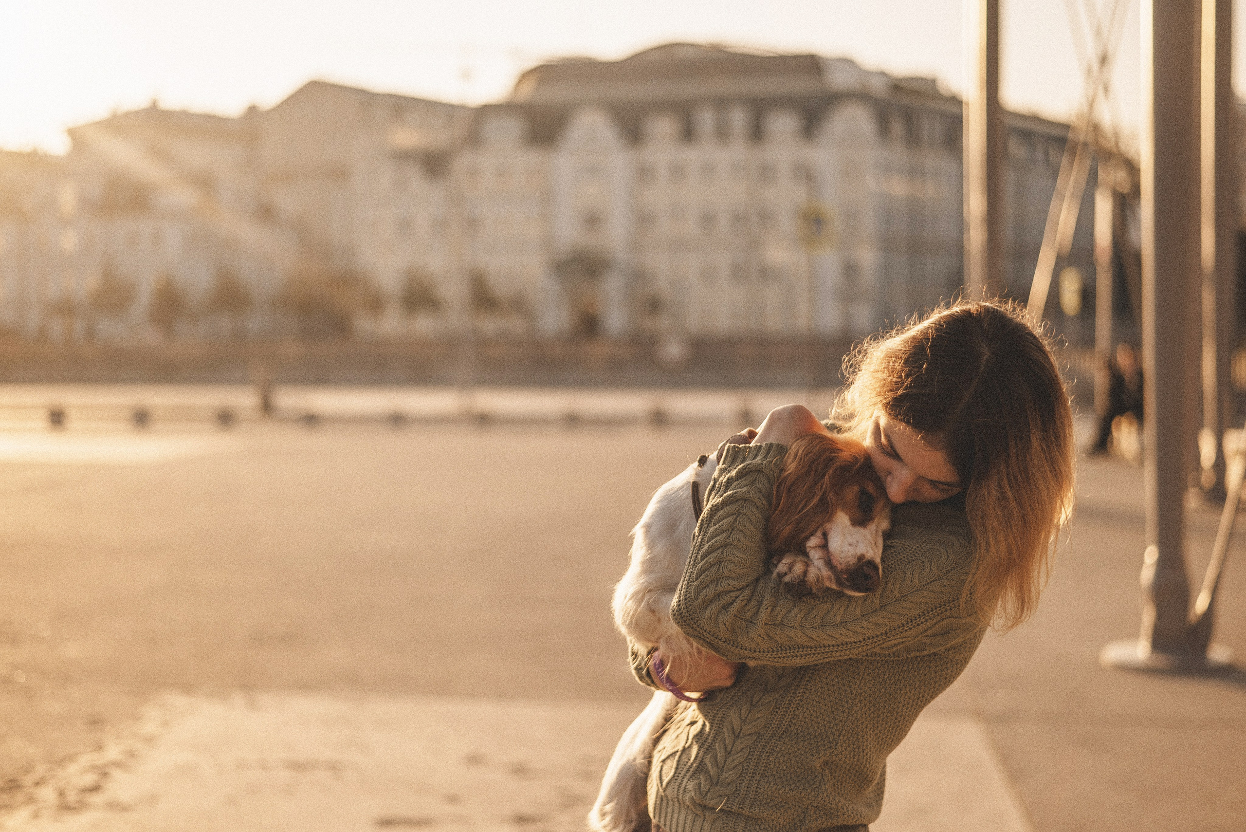 Маша и Вега. Фотограф-анималист Богданова Полина