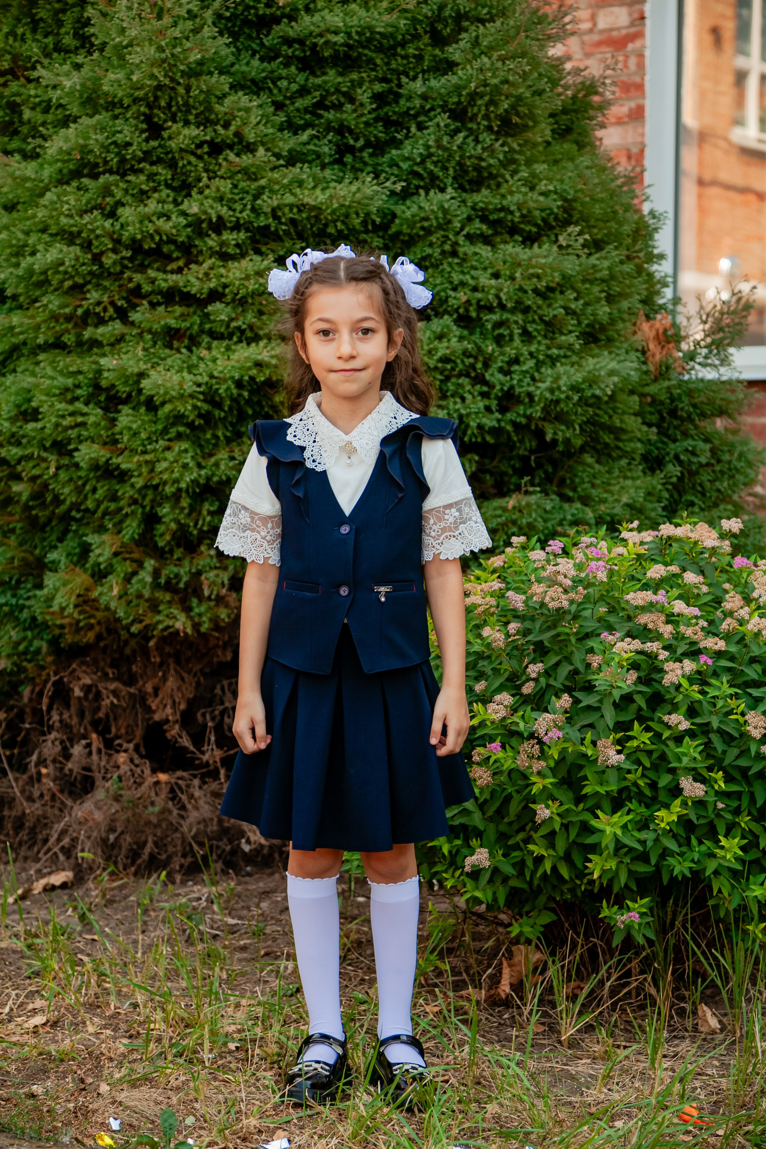 1 сентября линейка. Свадебный и семейный фотограф в Армавире