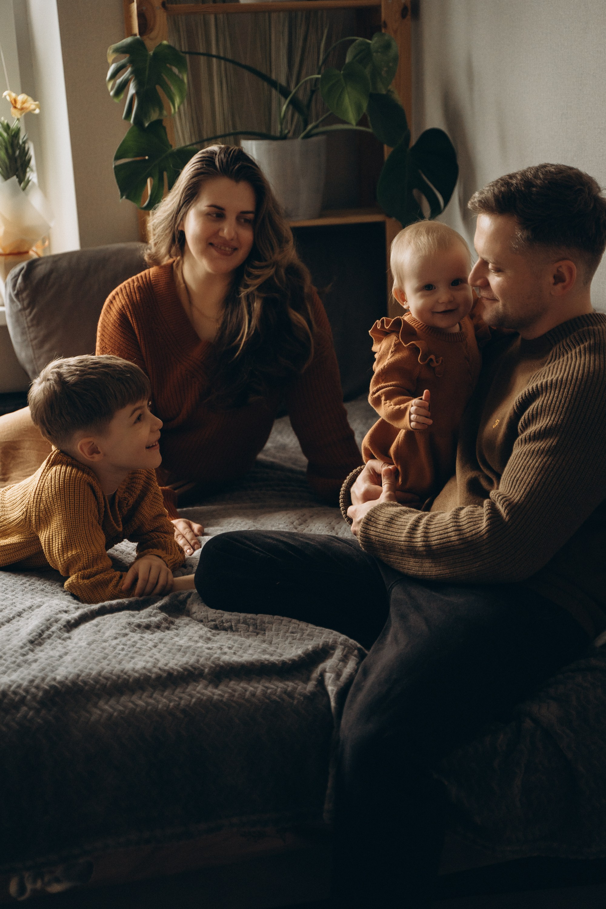 Семья дома. Семейный и детский фотограф в Бресте Дария Поляк