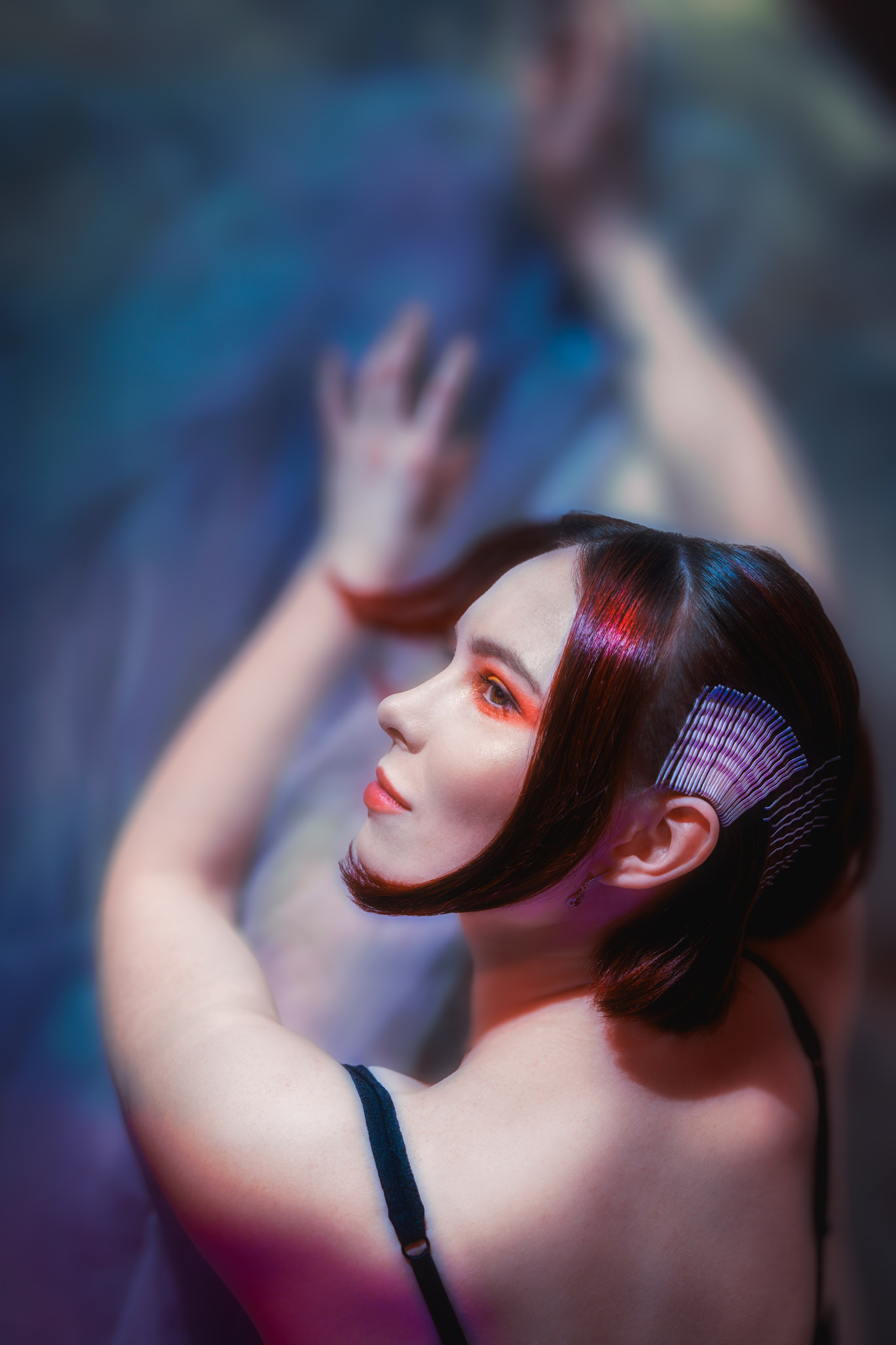 Фотосессия в зале с песком на студии Локация 223