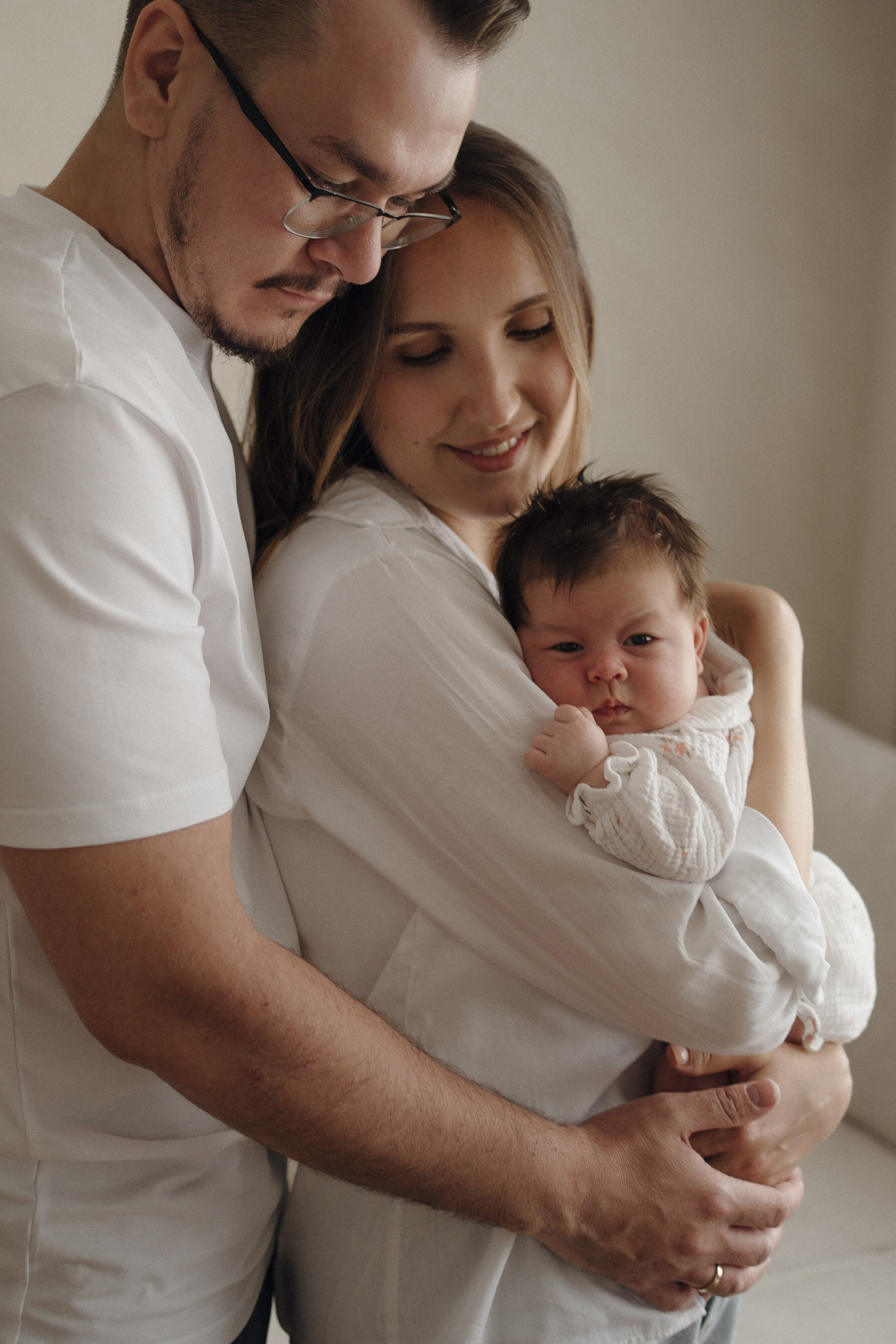 Домашняя фотосессия Эммы (1 месяц). Свадебный фотограф в Краснодаре и Сочи Винидиктова Екатерина