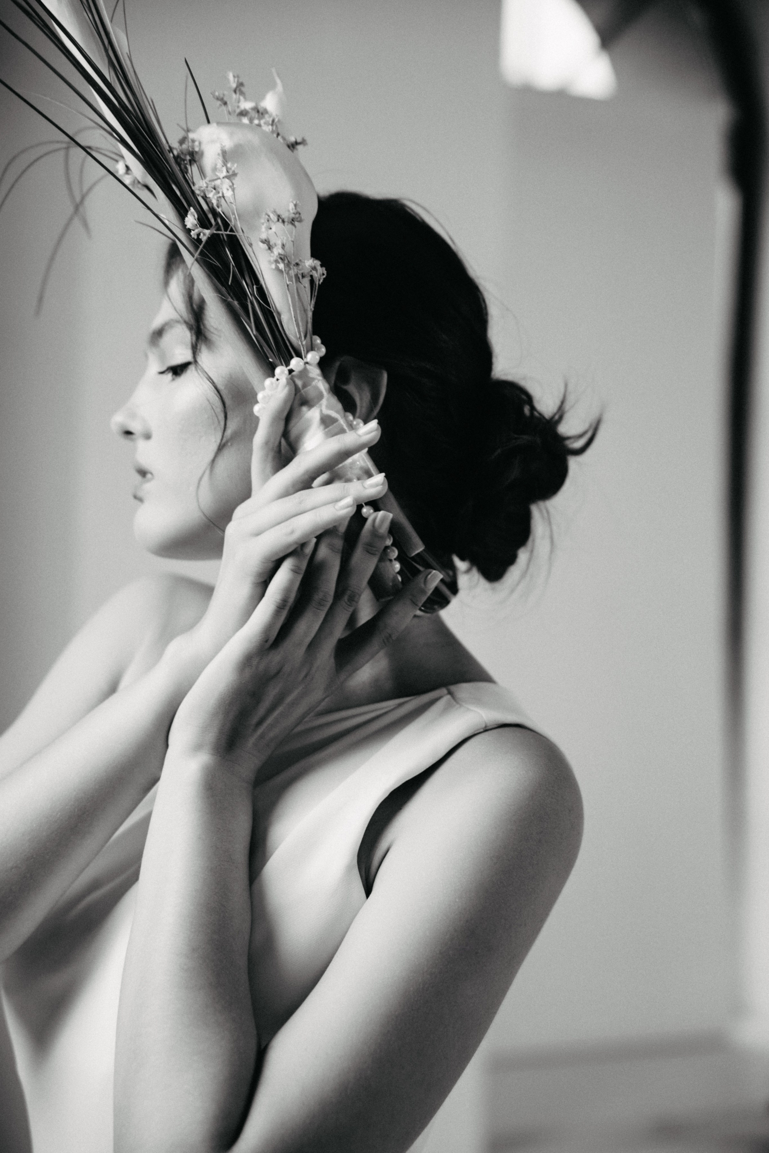 Свадебная История В Фотостудии Черно-Белое/Воркшоп. Фотограф в Красноярске Евдокимова Анастасия