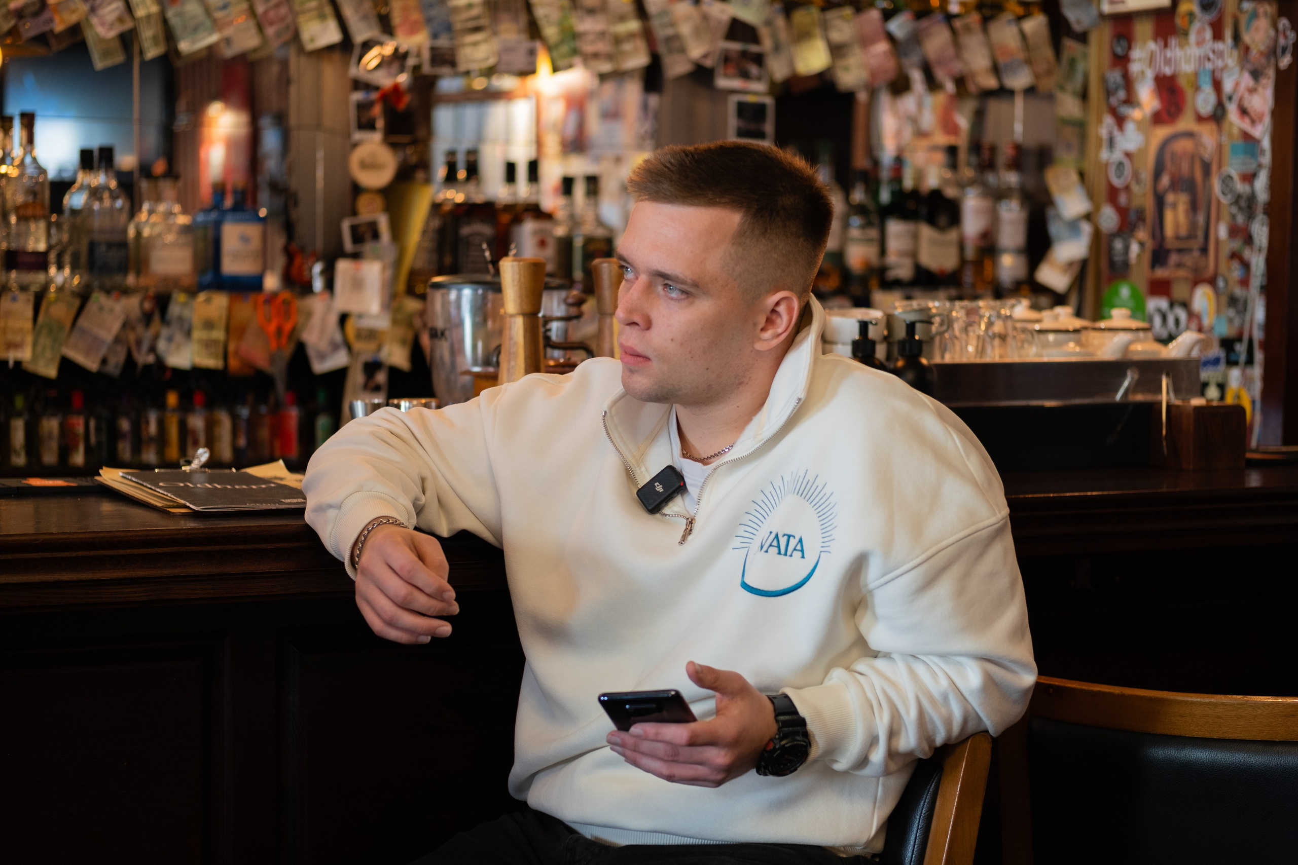 Интервью владельца паба «Oldham». Фотограф. Санкт-Петербург