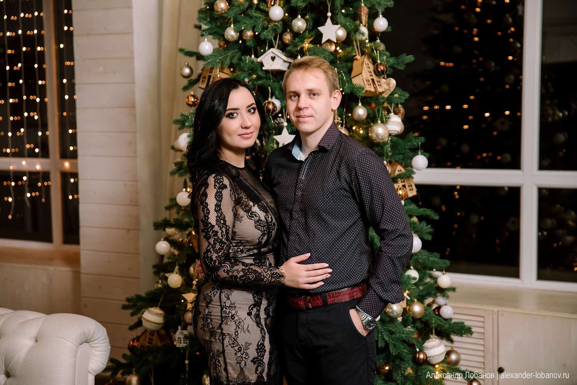 Новогодняя Love Story Ильи и Марьям