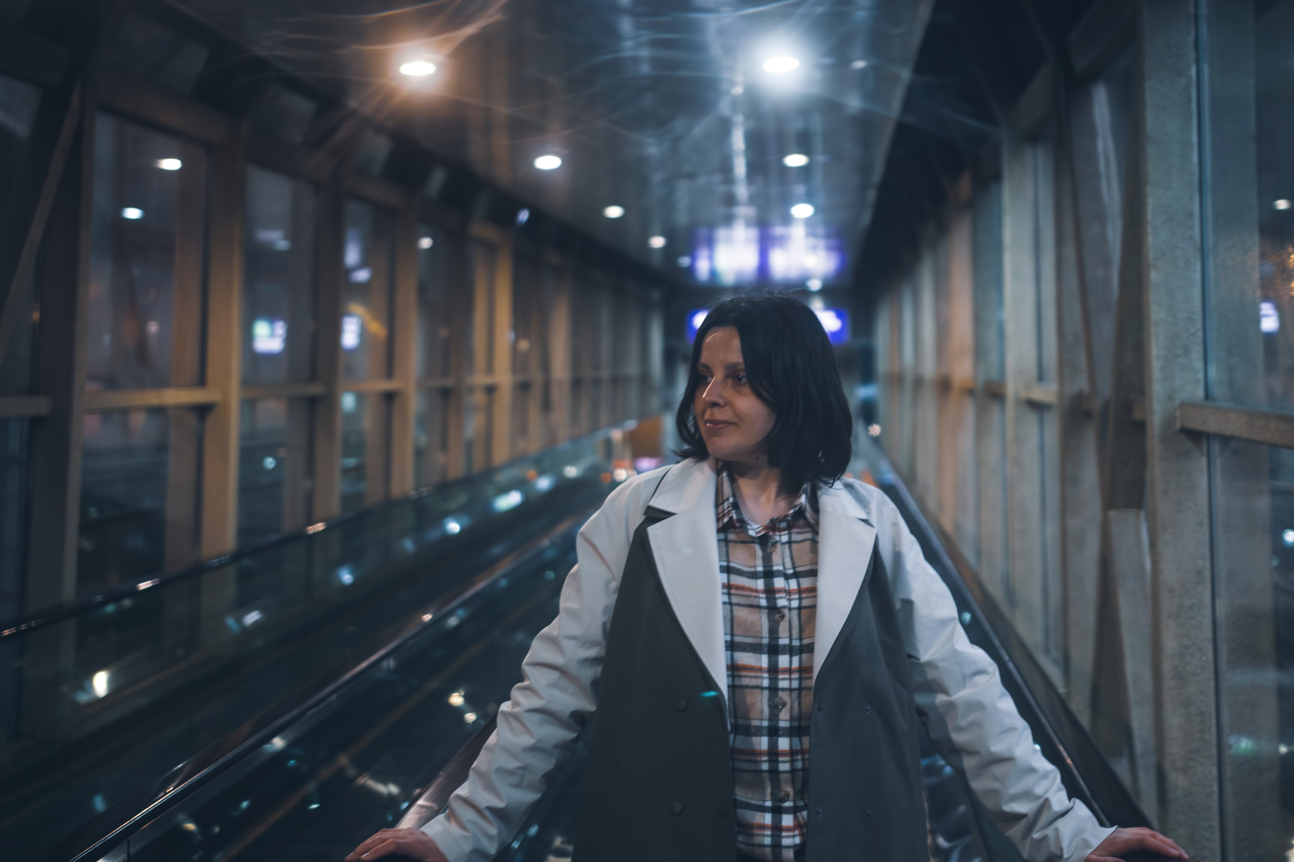 Фотосессия на вокзале