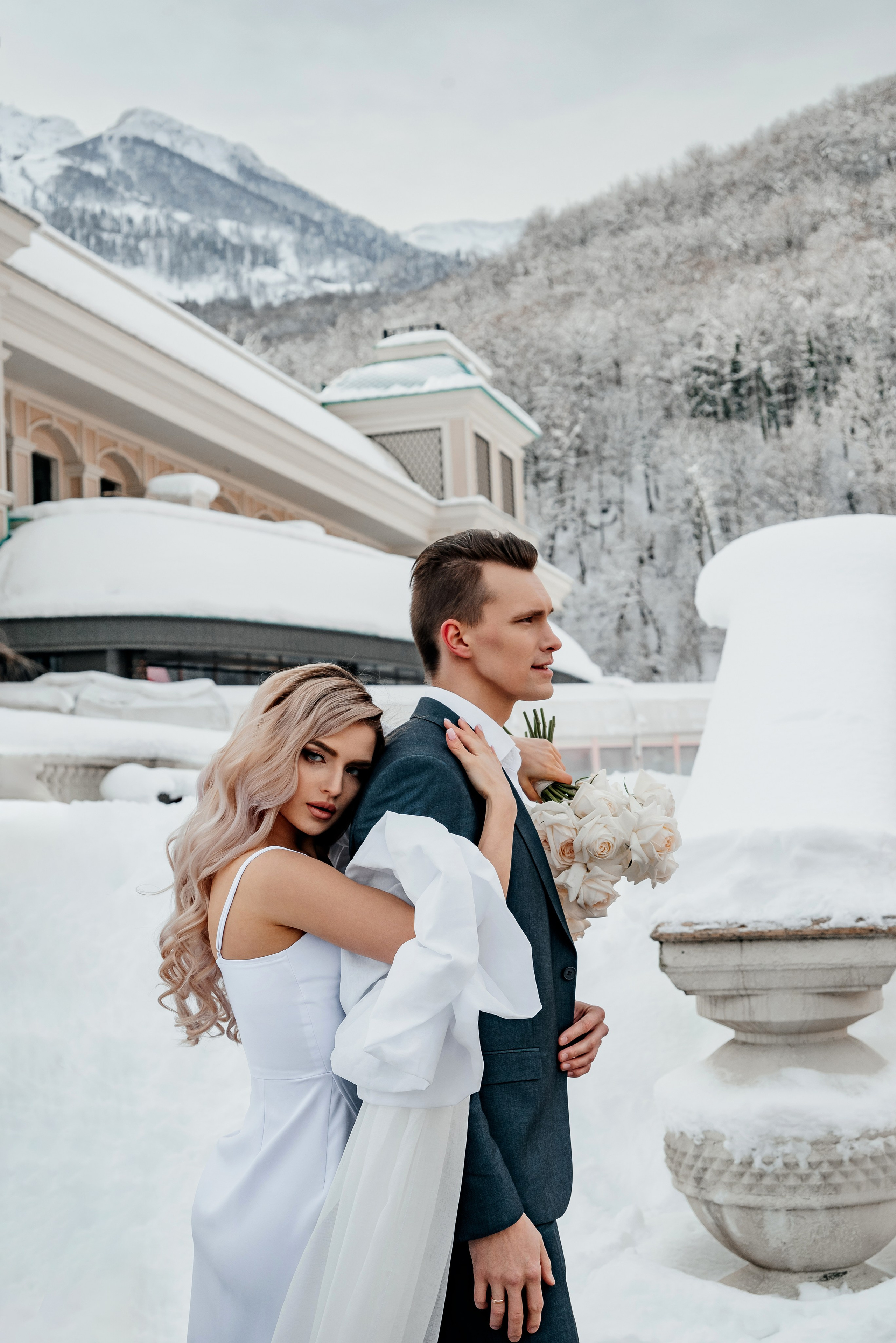 Зимняя свадьба в Сочи🥰. Свадебный и семейный фотограф в Донецке, Ростове, Севастополе!