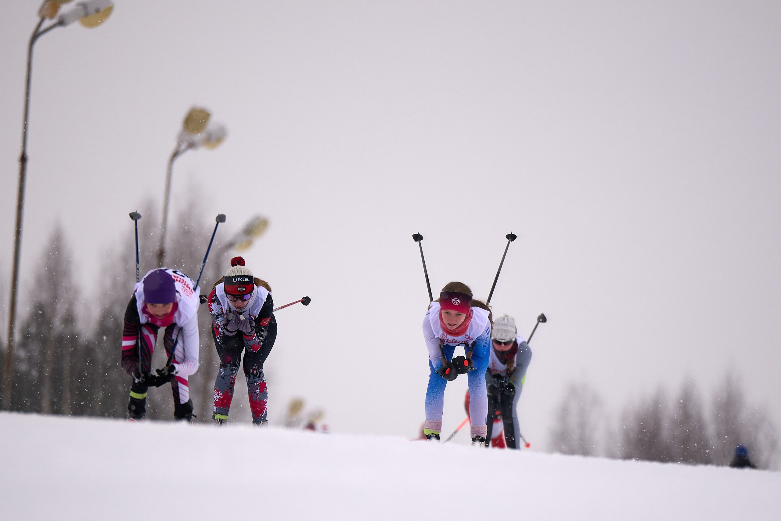Всероссийские соревнования по лыжным гонкам «Пионерская правда». Ижевс. Спортивный репортажный фотограф в Ижевске Сергей Мерзляков