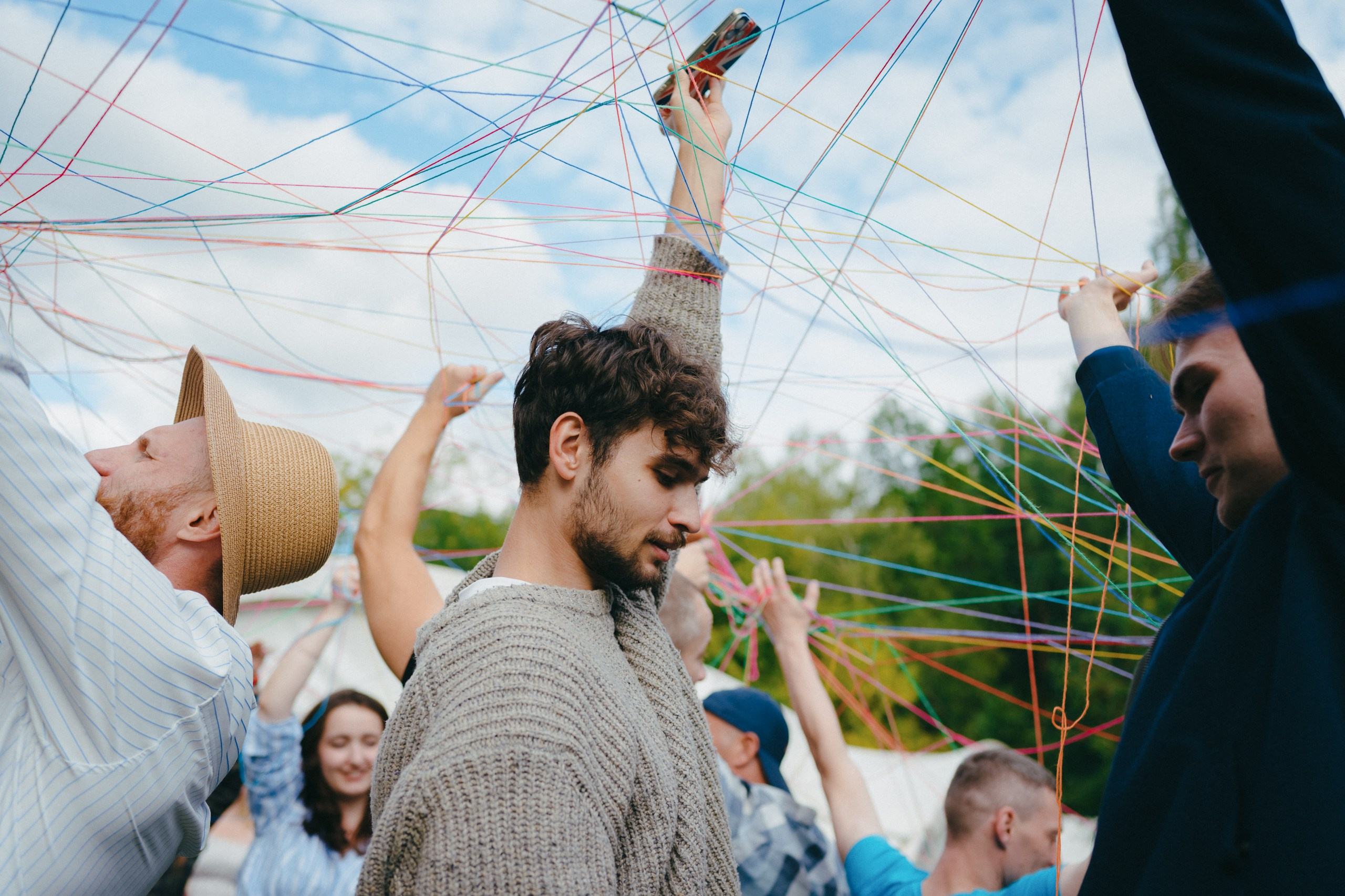 Корпоратив летом под открытым небом. Komonev