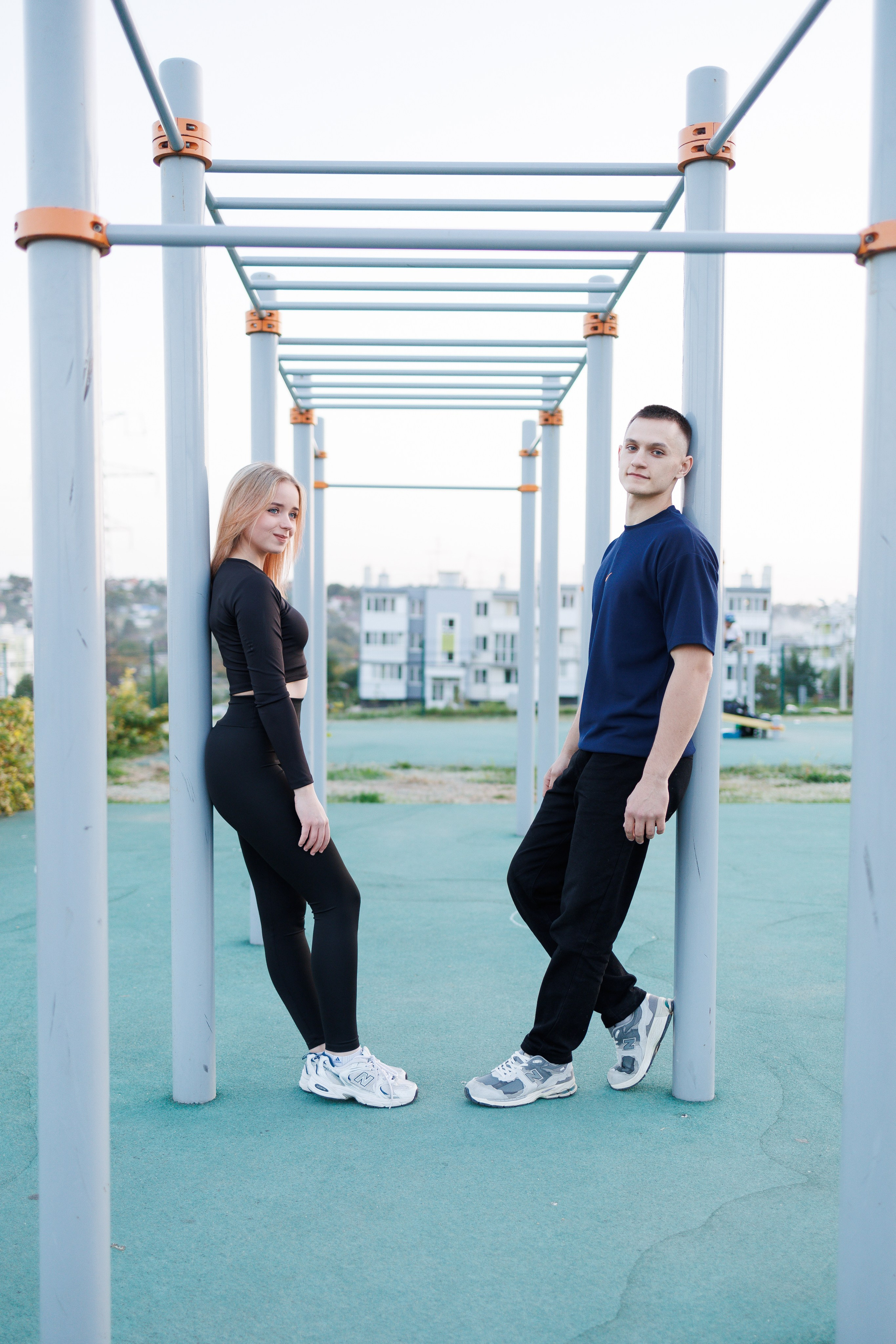 На спорт площадке (Настя+Игорь). Photograph Svetlana Volkova