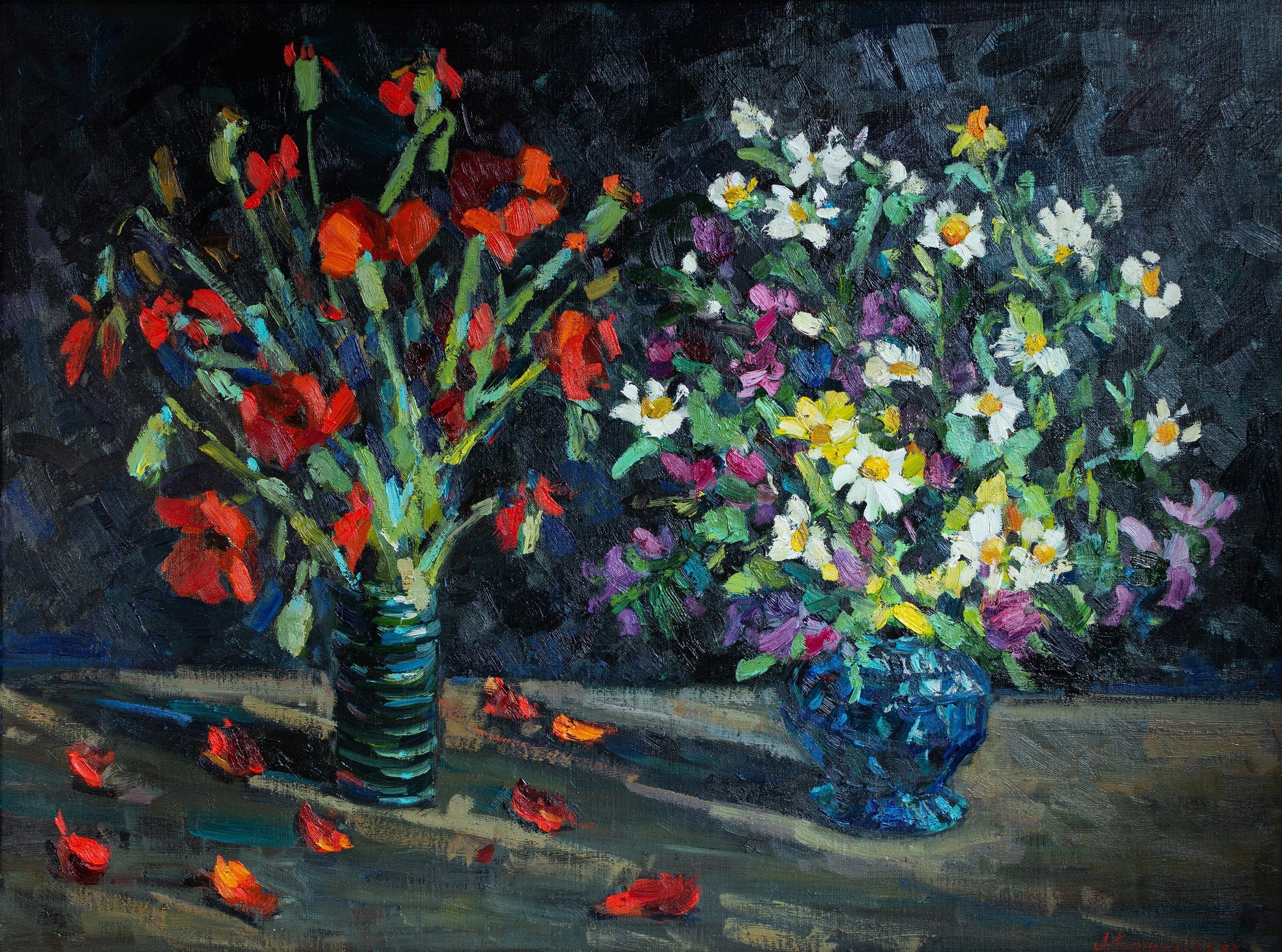 "Цвет настроения лета" холст, масло 60х80см, 2023г