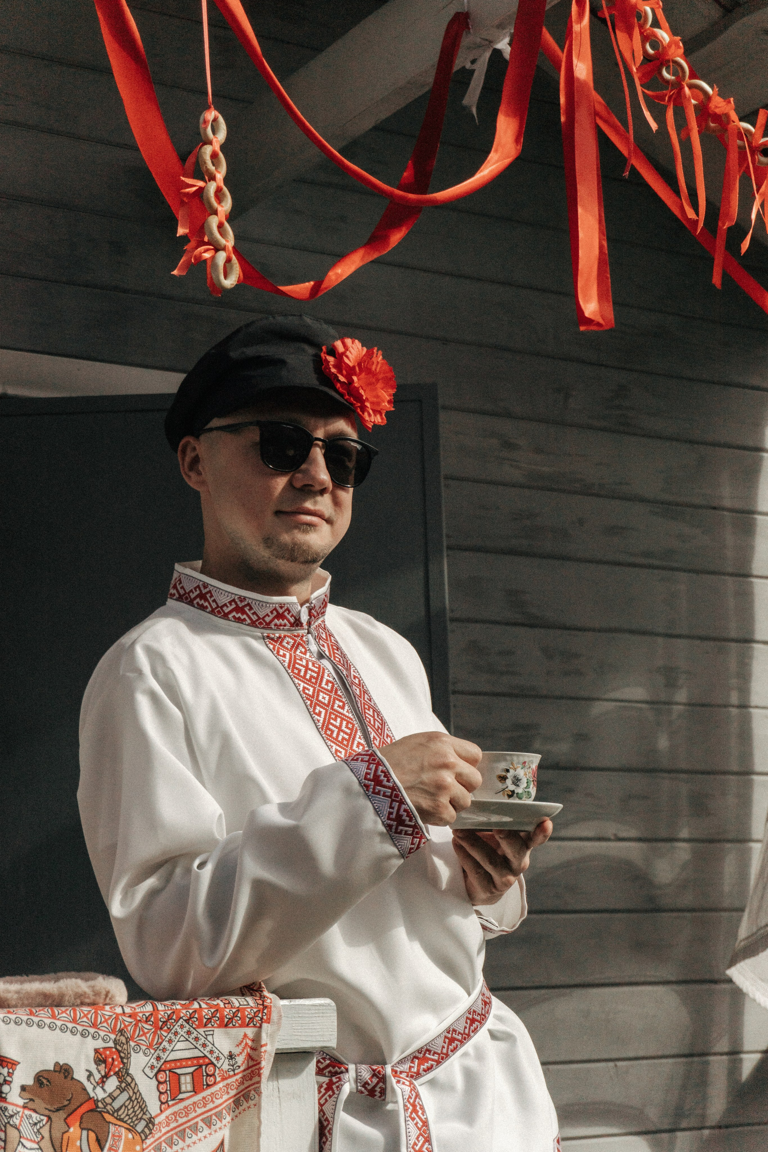 День Рождения в русском стиле. Alenasokolowa.ru