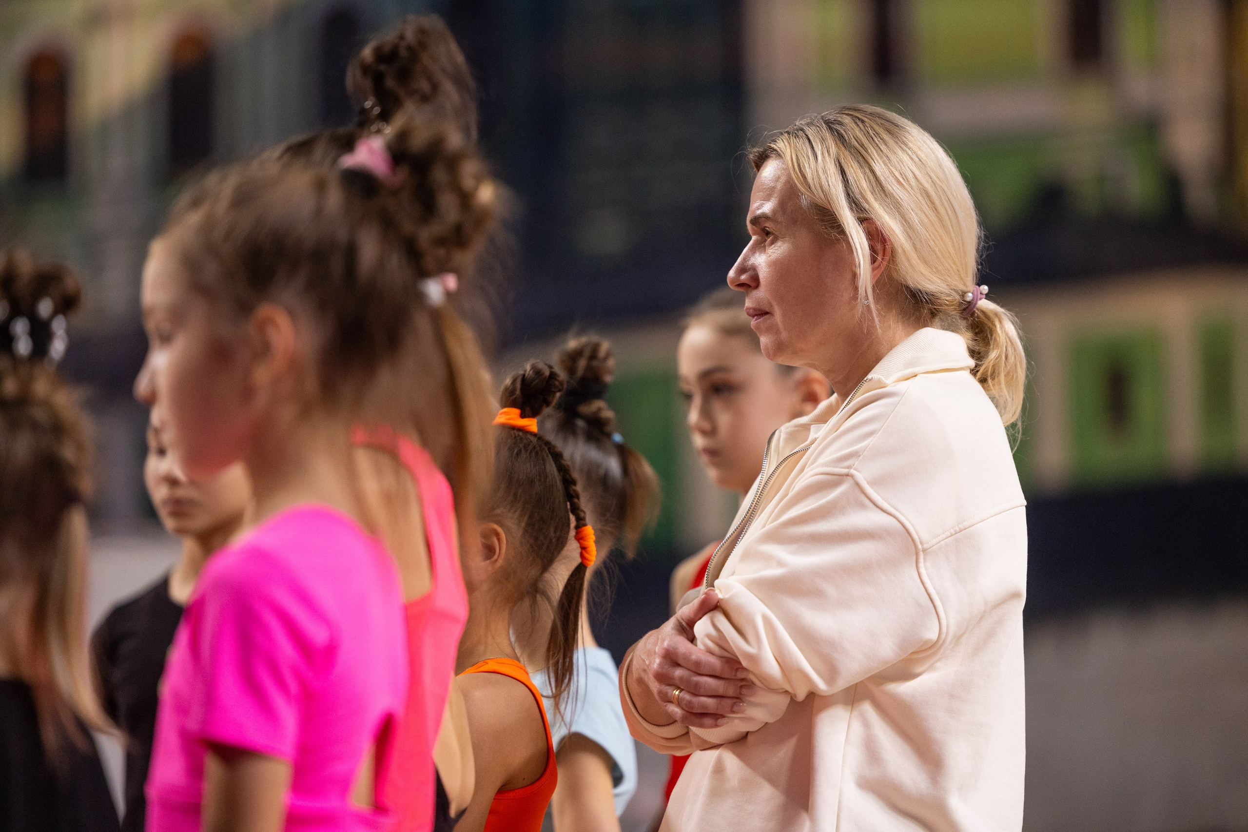 Мастер класс хореографа сборной России по художественной гимнастике Кирилла Баркана. Спортивный репортажный фотограф Казань Нафис Сиразетдинов