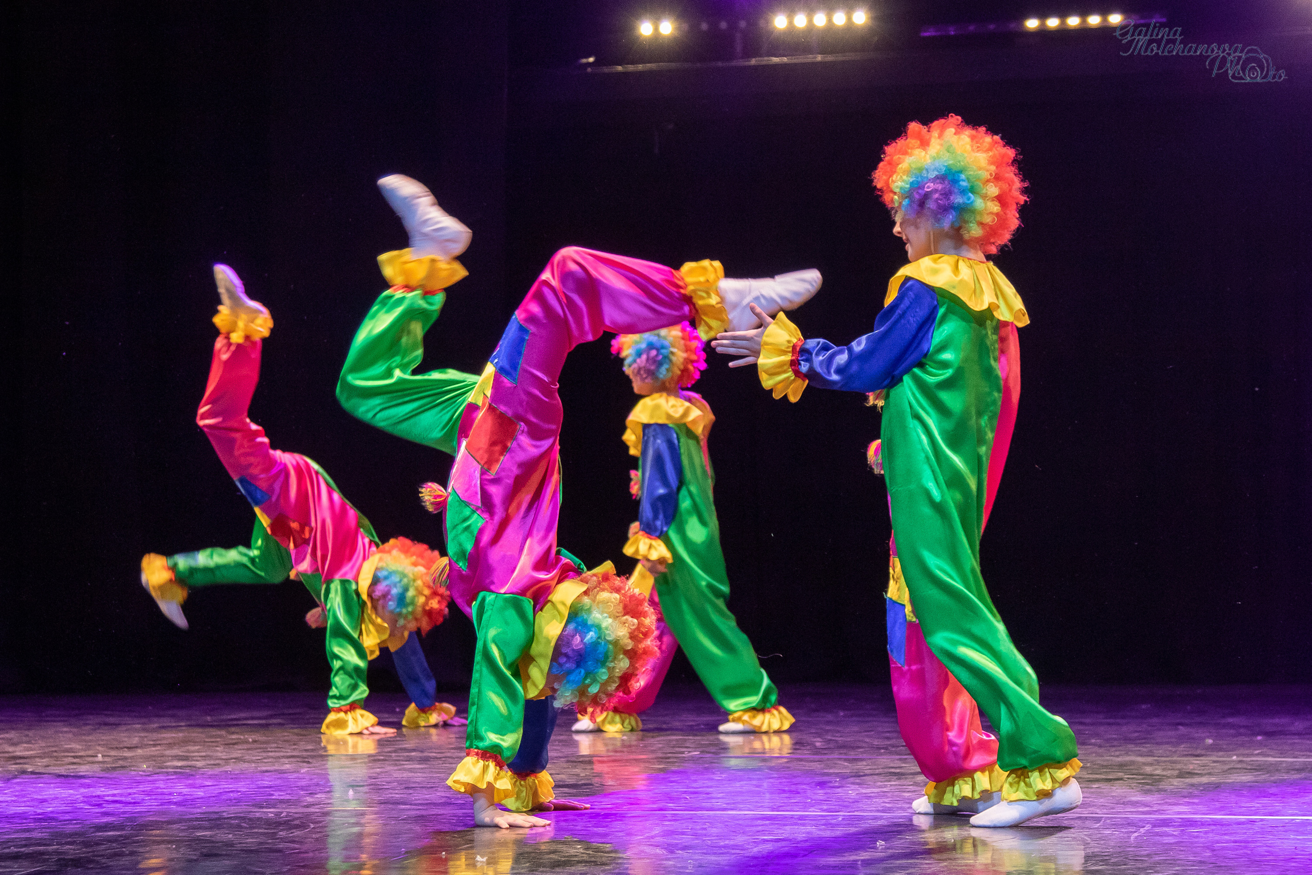 Новогодний концерт танцевального коллектива. Балетный фотограф в Москве Галина Молчанова