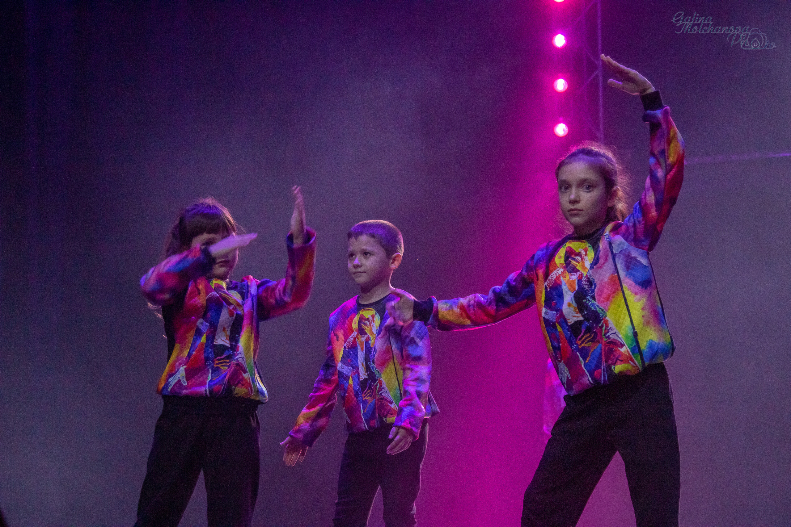 Новогодний концерт танцевального коллектива. Балетный фотограф в Москве Галина Молчанова