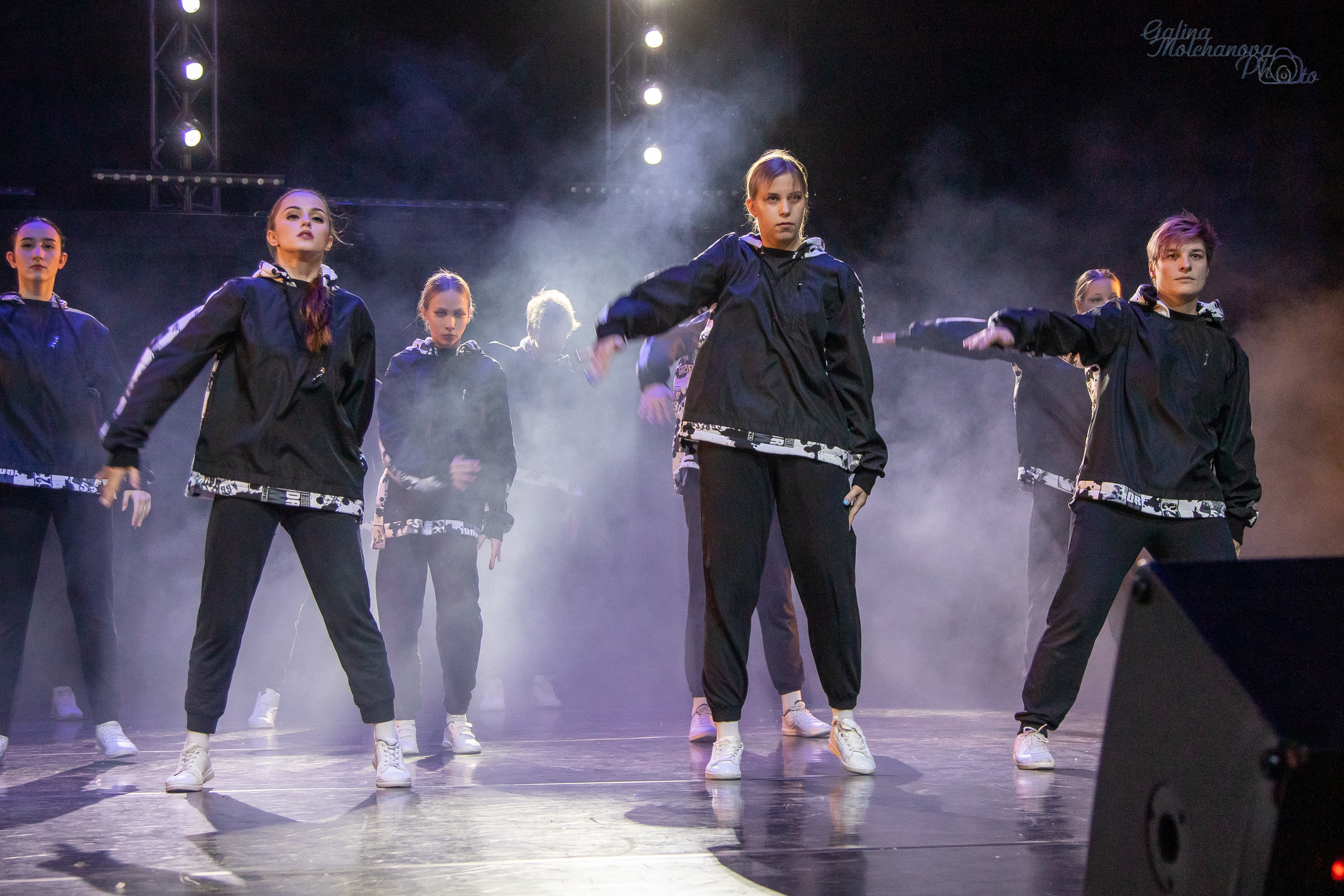 Новогодний концерт танцевального коллектива. Балетный фотограф в Москве Галина Молчанова