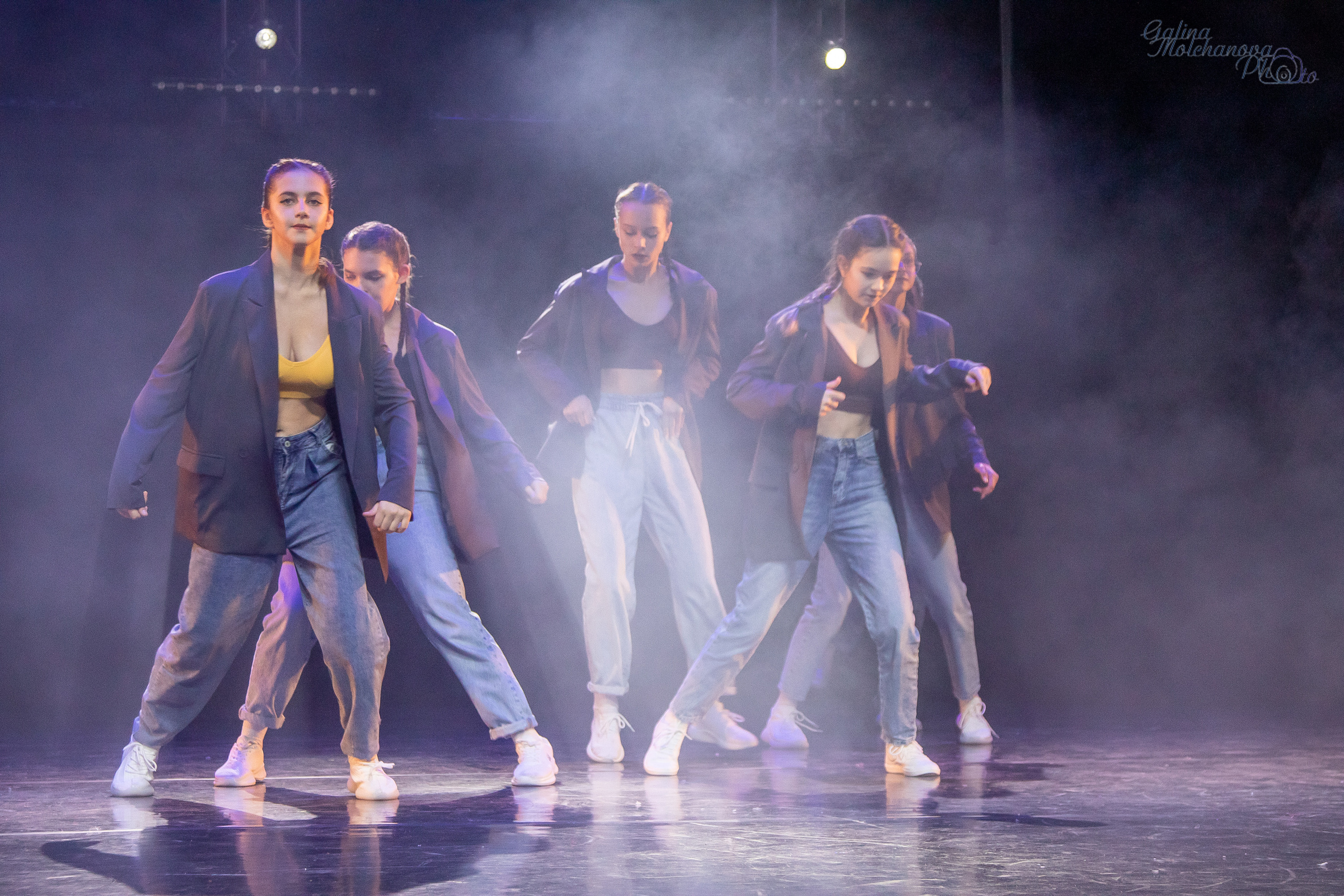 Новогодний концерт танцевального коллектива. Балетный фотограф в Москве Галина Молчанова