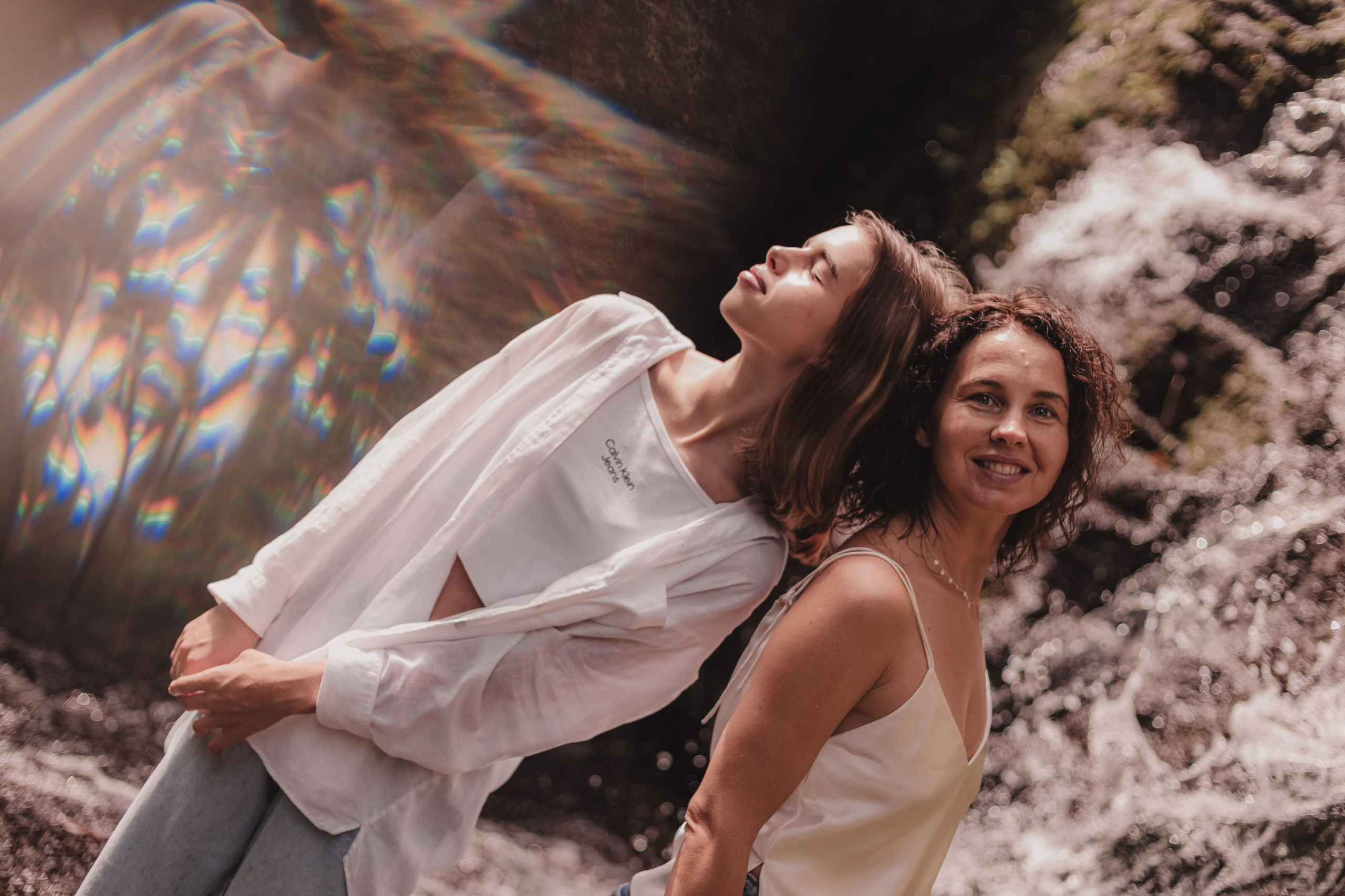 Mom and daughter. Mariam Bagdasaryan