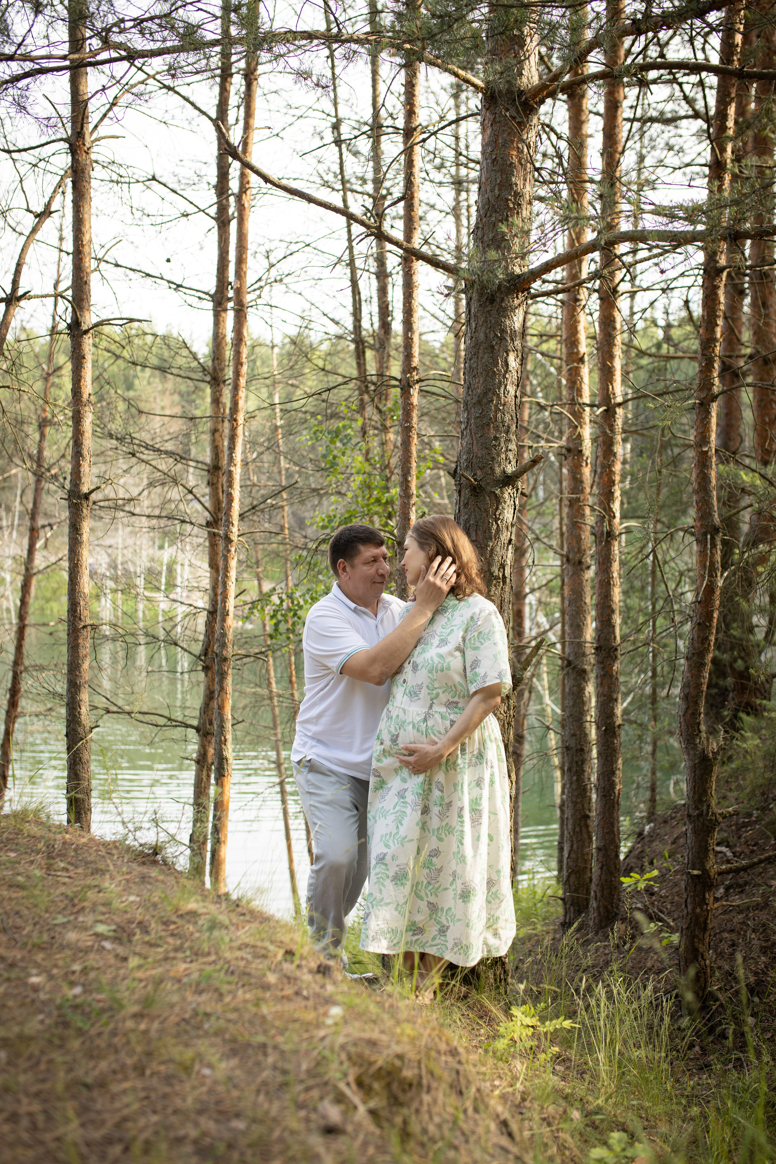 Фотосессия беременности на карьере. Фотограф в Железнодорожном и Балашихе