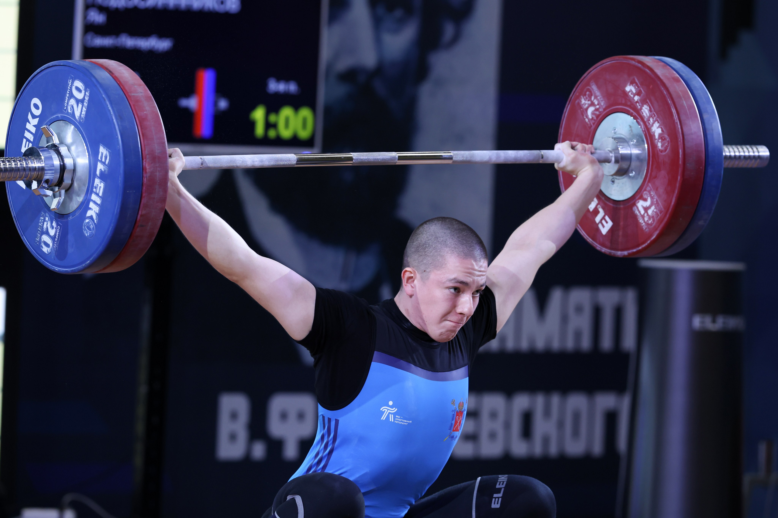 Всероссийские соревнования по тяжелой атлетике памяти В. Ф. Краевского 20.11.2024. Спортивный и репортажный фотограф Антон Тереханов