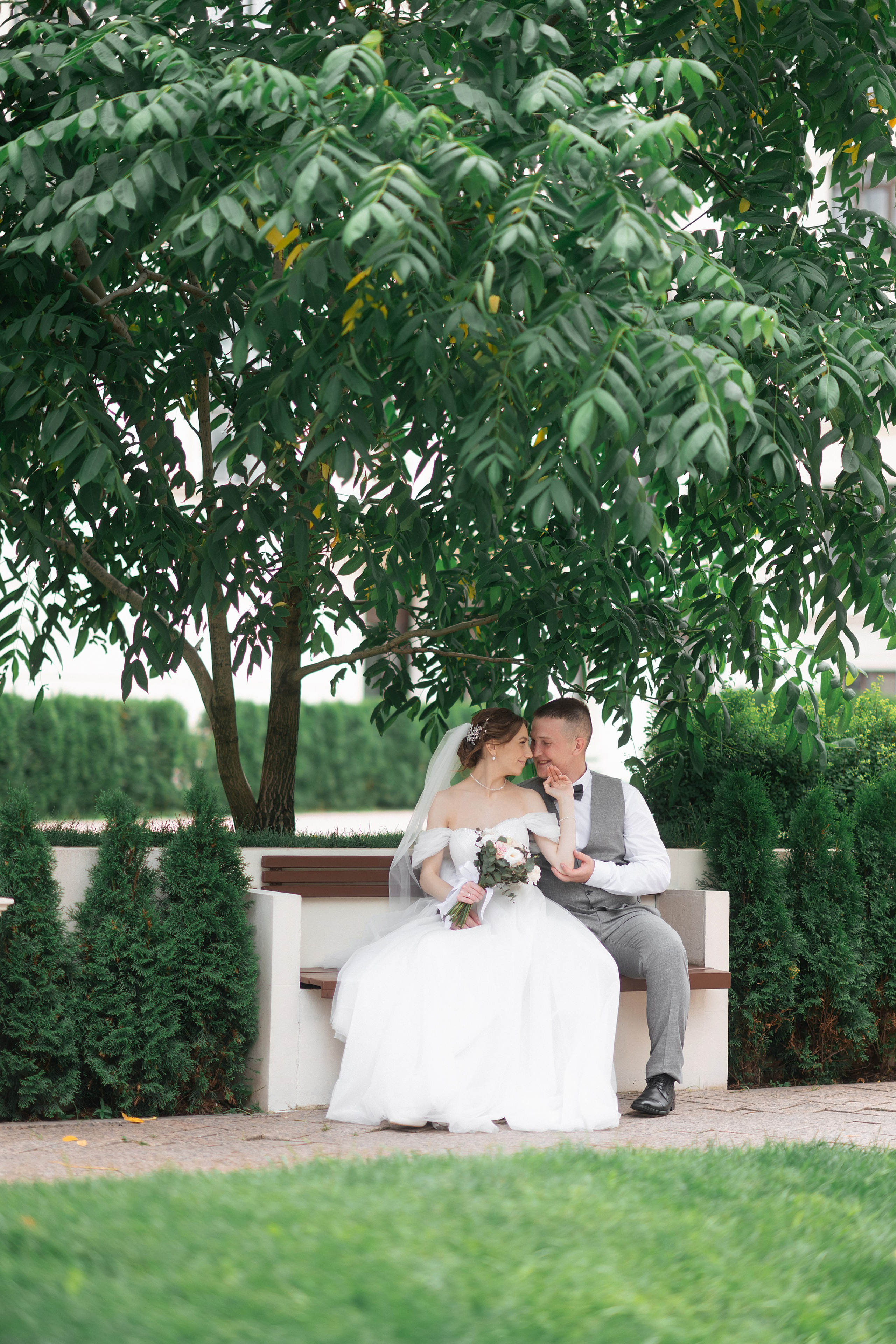 Свадебная фотосессия Алексея и Евгении