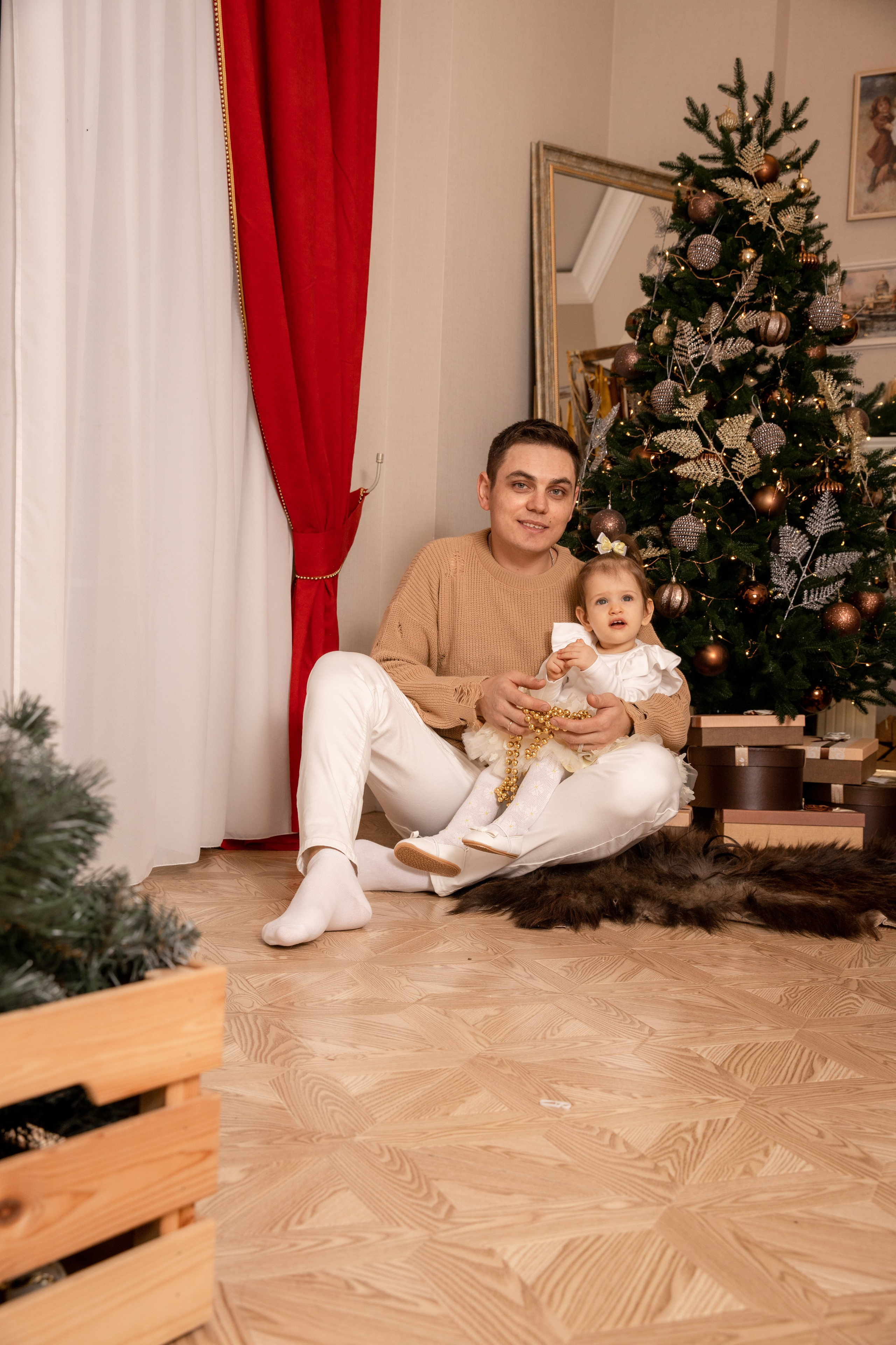 Первые новогодние для Катюши. Фотограф в Железнодорожном и Балашихе