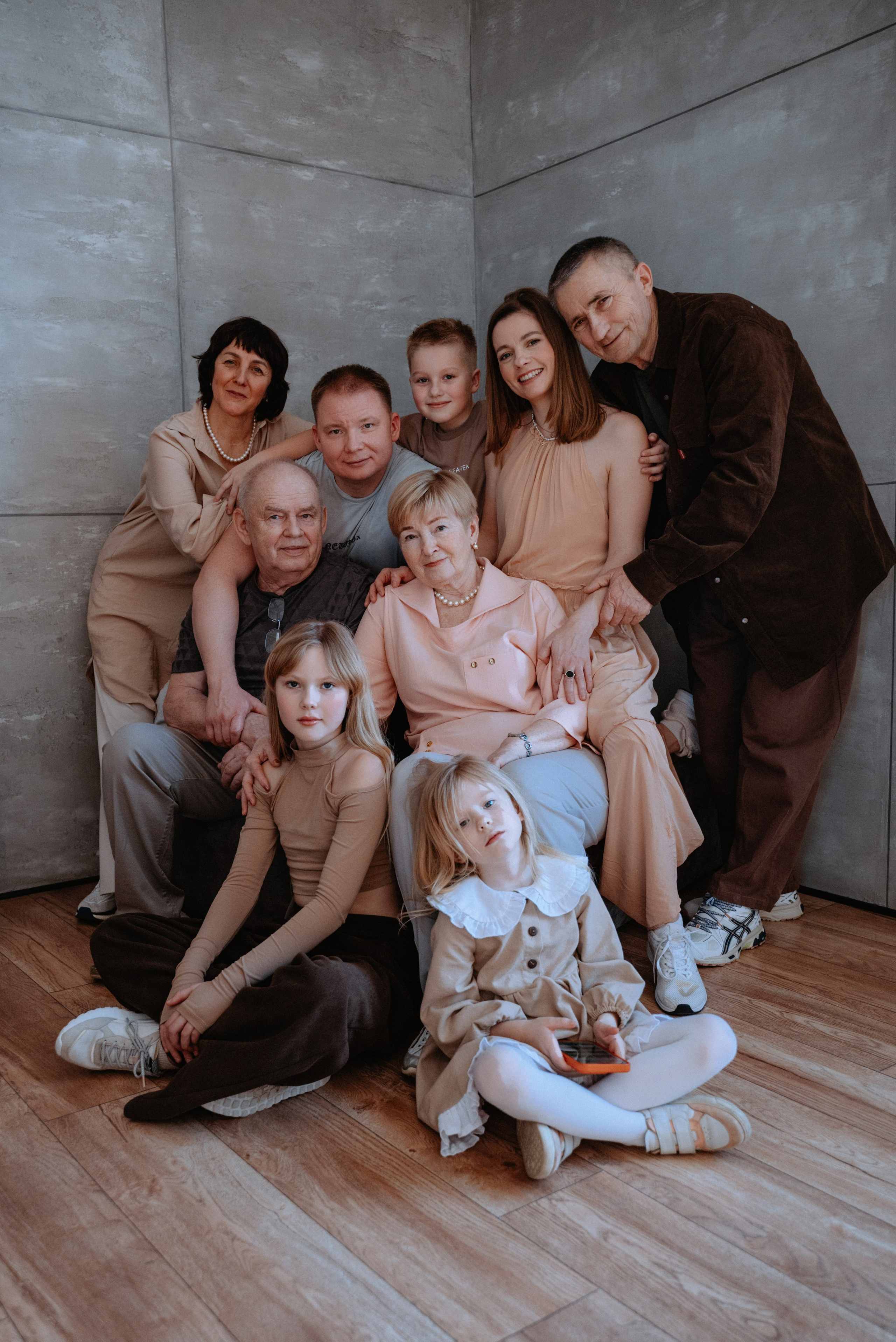 Большая семья