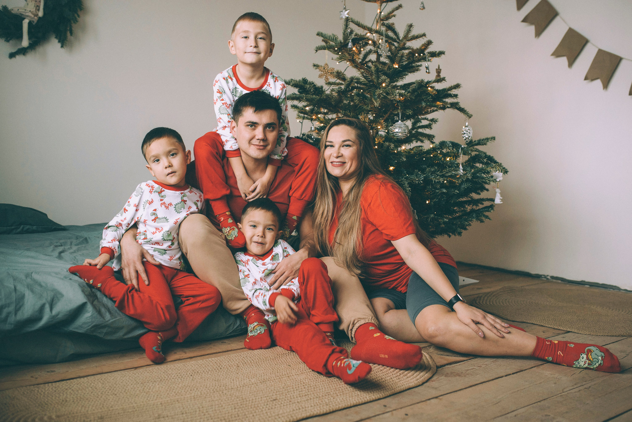 Новогодняя. Семейный и newborn фотограф в Уфе Елена Сакурова