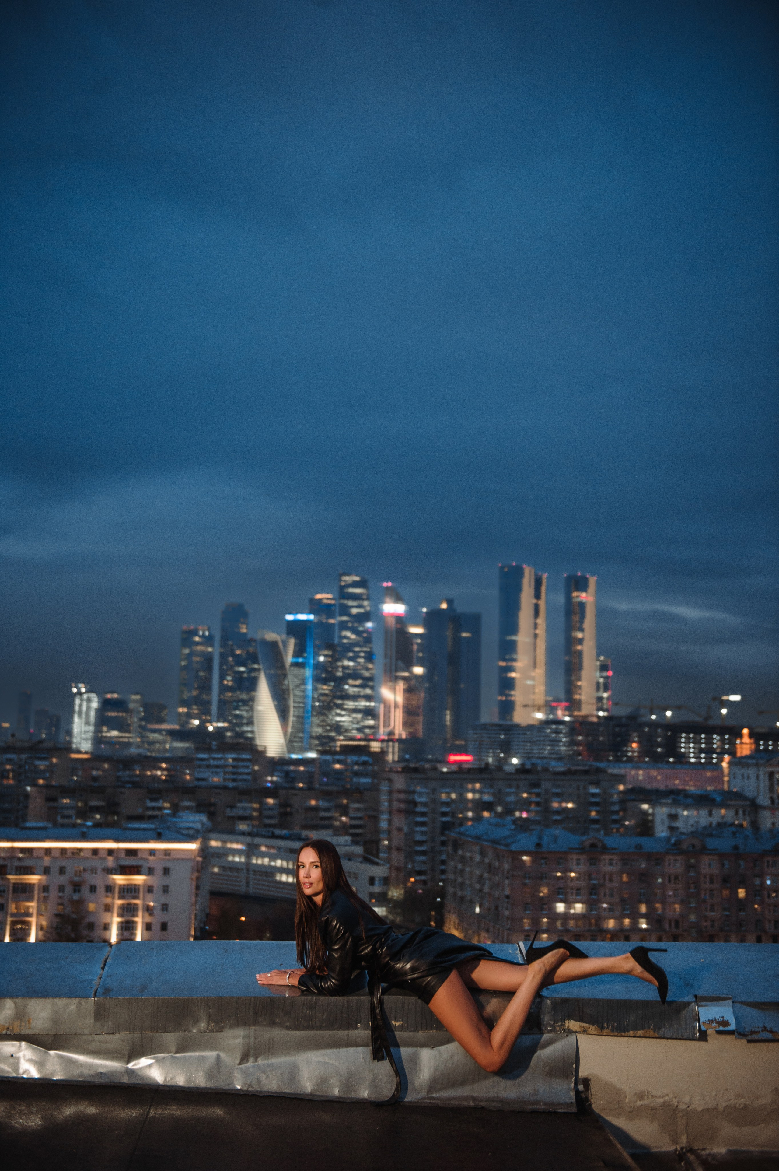 Фотосессия на крыше (Москва). Тучина Дарья фотограф