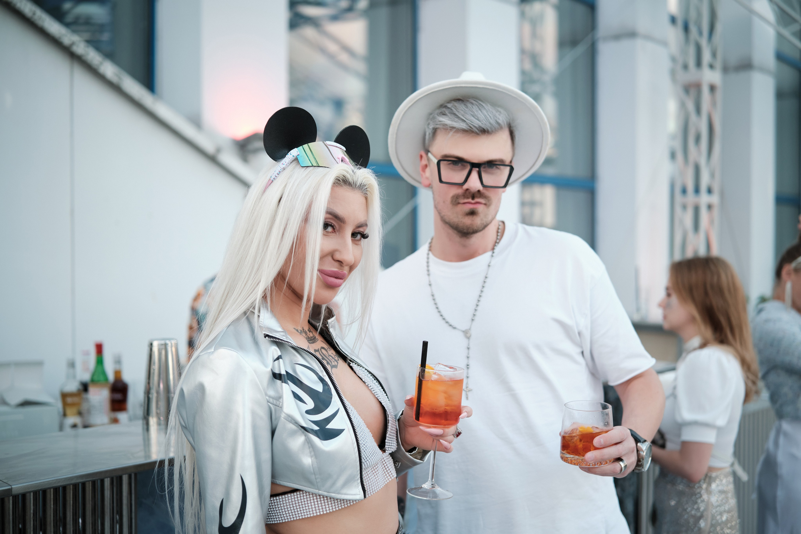 Burning Man на террасе White Point. Репортажный фотограф Дмитрий Литвинский. Минск, Беларусь, мир