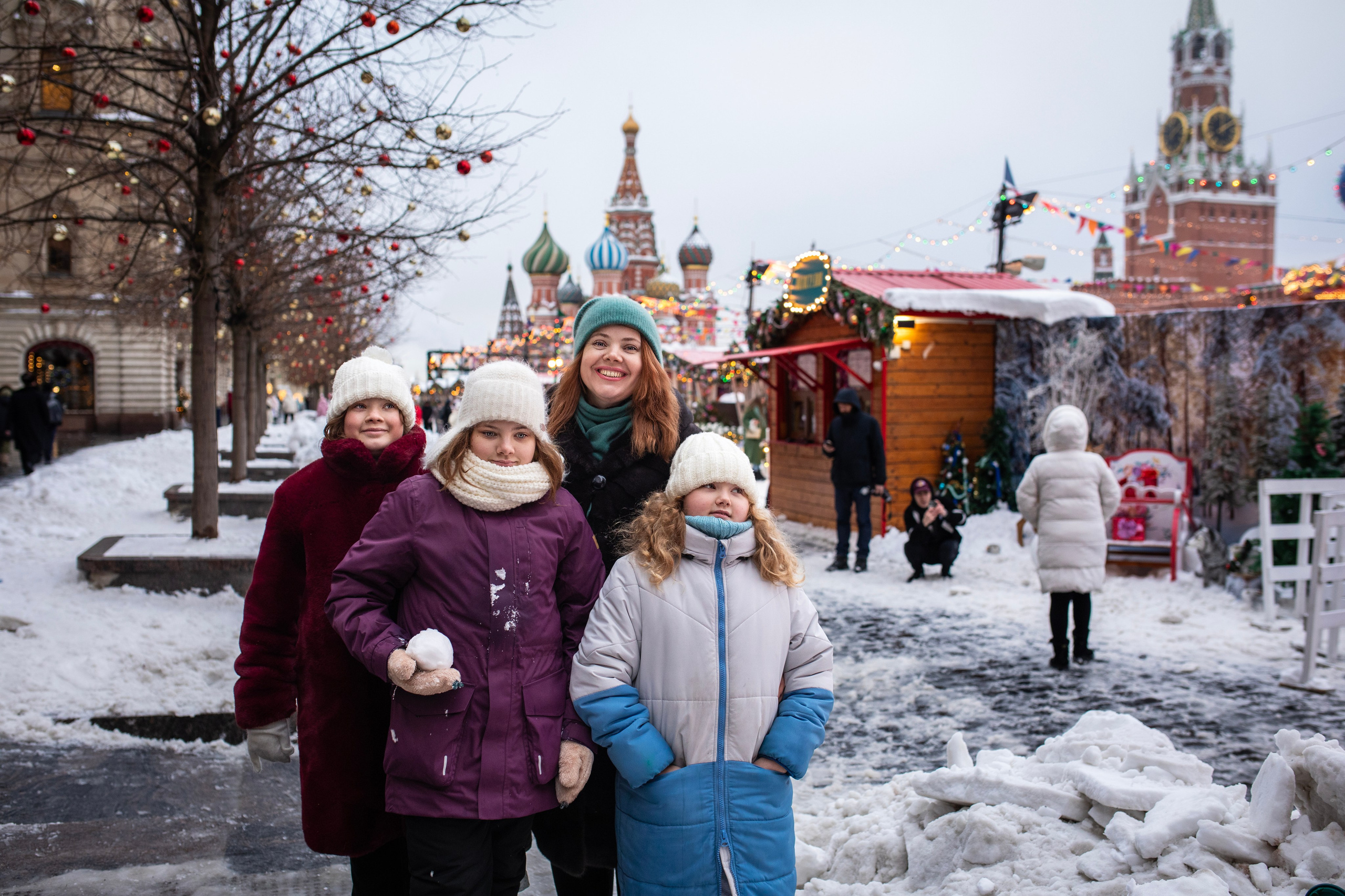 Светлана с дочерьми. Арт- фотограф Москва