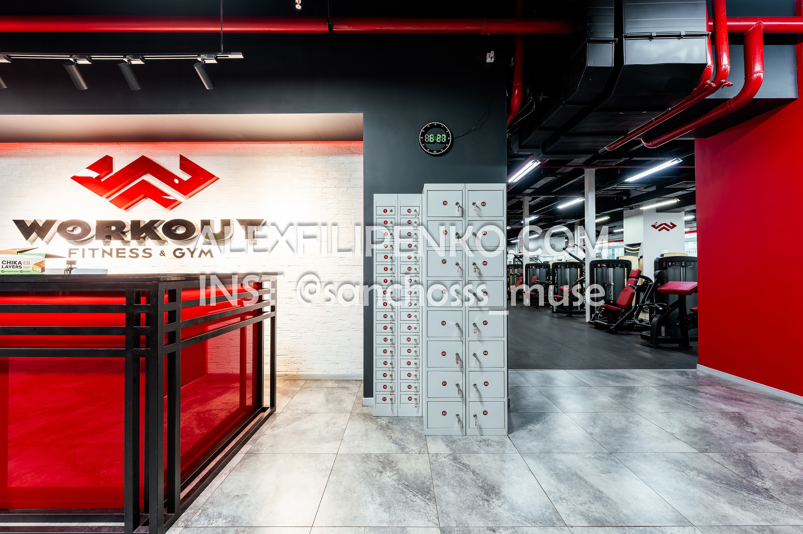 WORKOUT Достык 18. Фотограф интерьера недвижимости и архитектуры в Астане