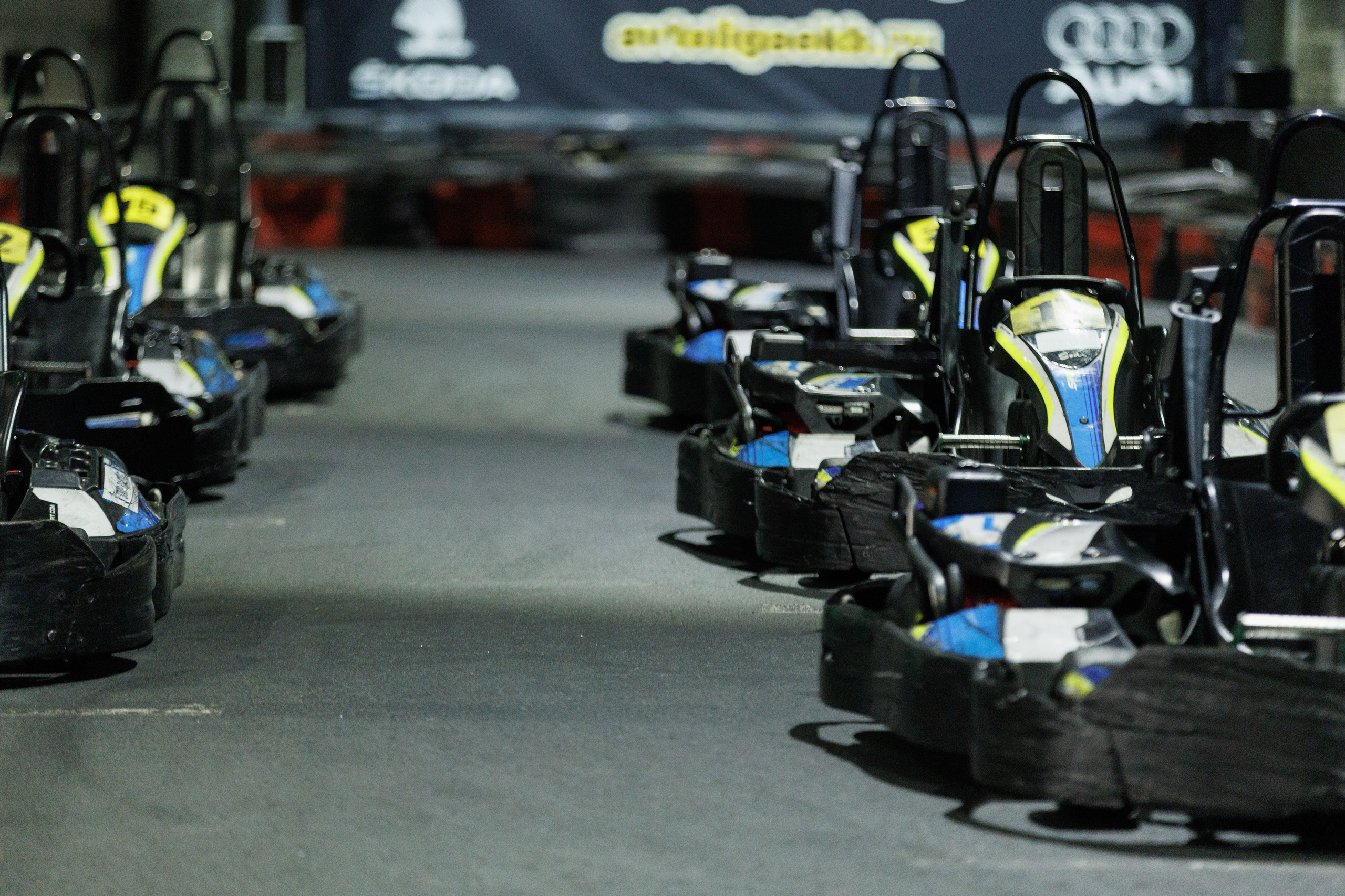 Turba karting hall — корпоративные соревнования. Контент для бизнеса в Екатеринбурге Полдень Медиа