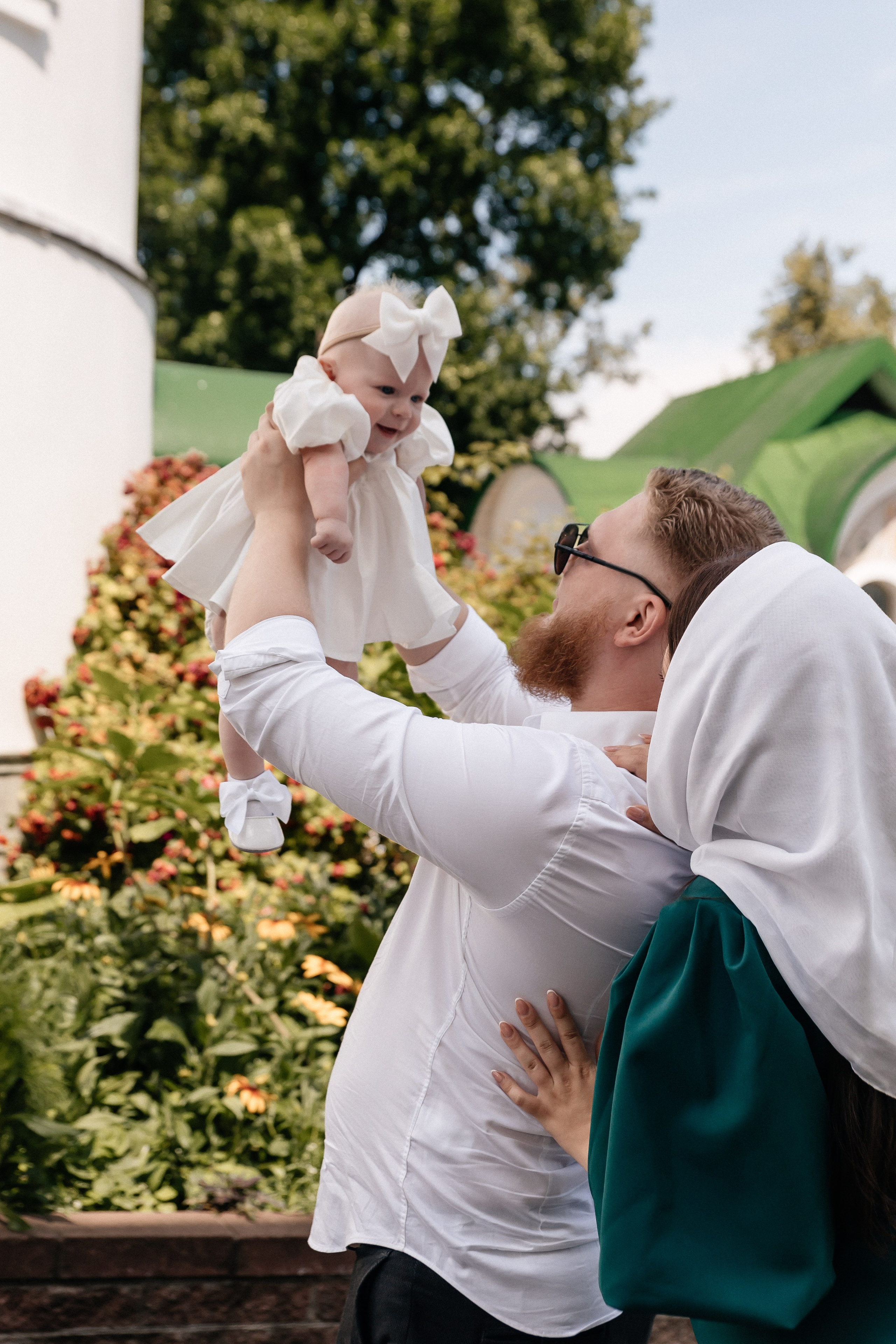 Крещение Адель. Семейный фотограф Минск Усова Ольга
