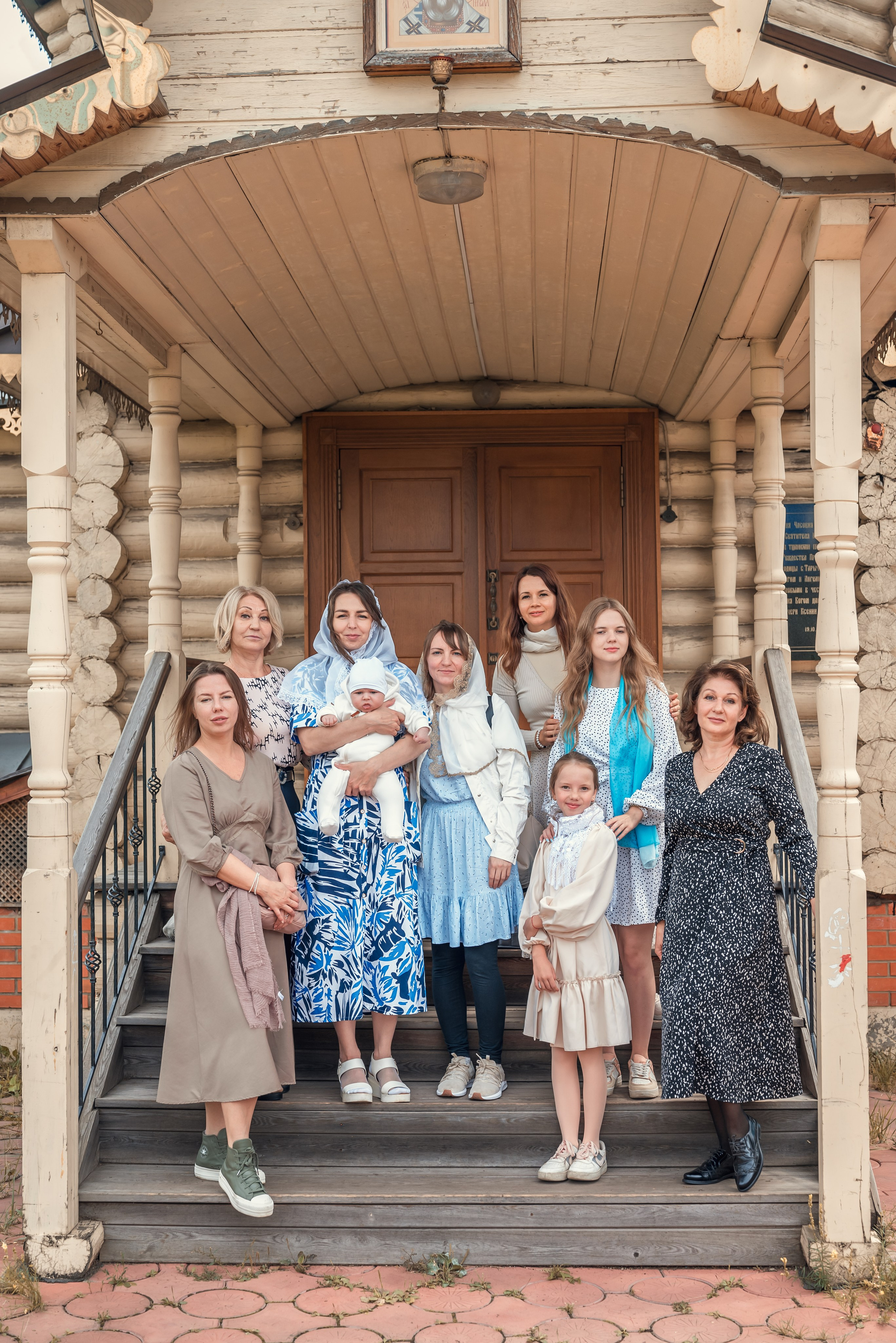 Крещение Павла. Семейный и детский фотограф Москва