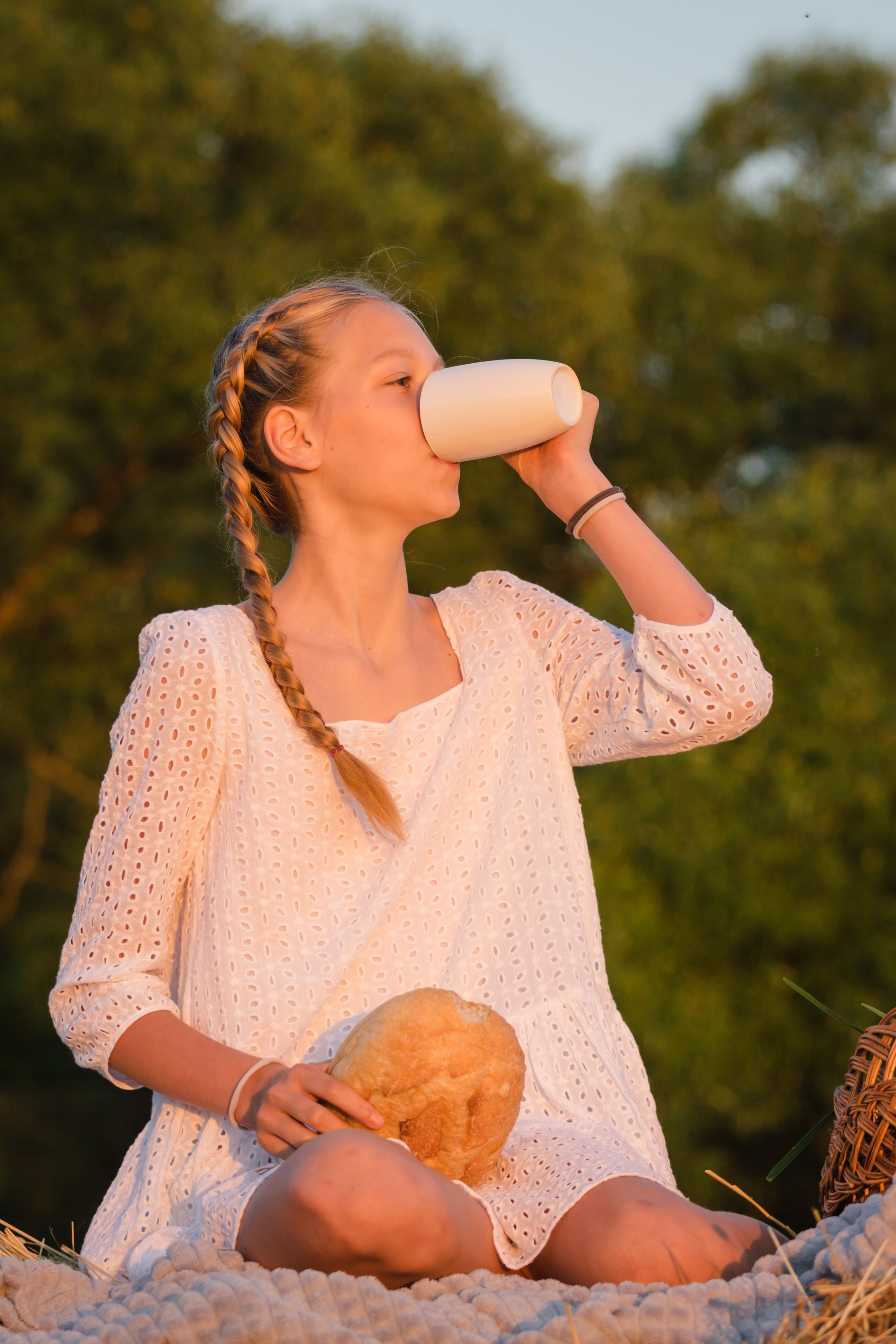 Рассвет в поле. Семейный и детский фотограф в Москве и Можайске Мария Бочкарева