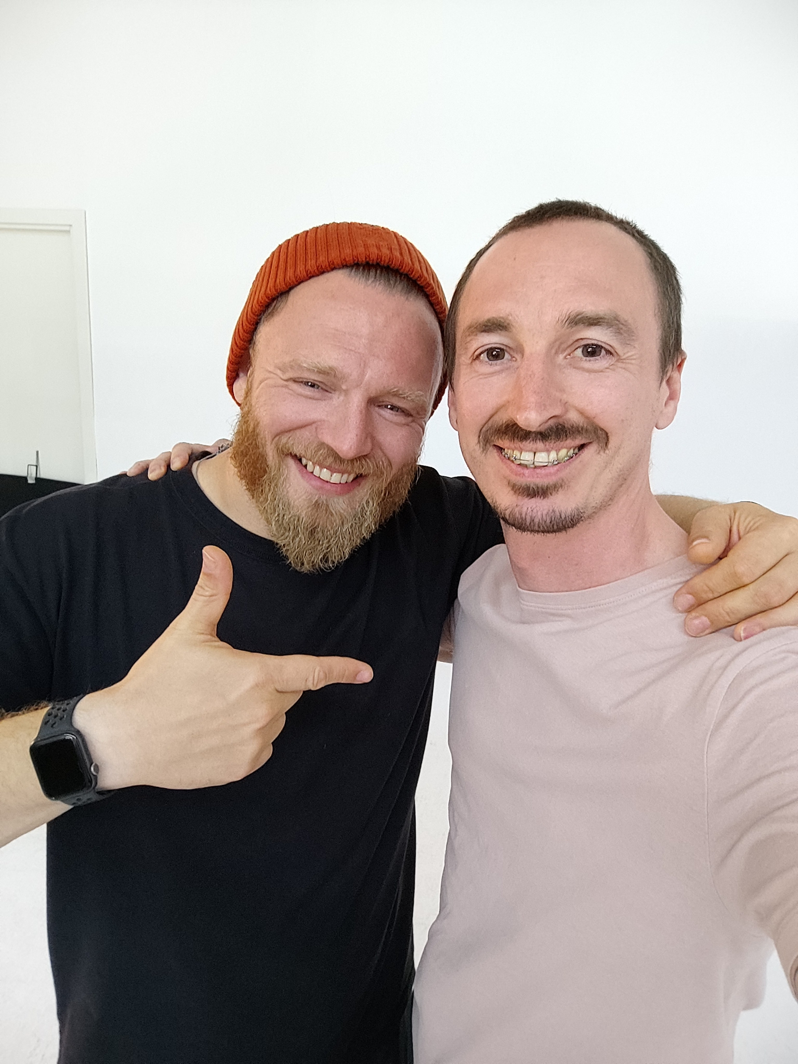 Женя Шершнёв набирается знаний на мастер-классе у Валентина Блоха