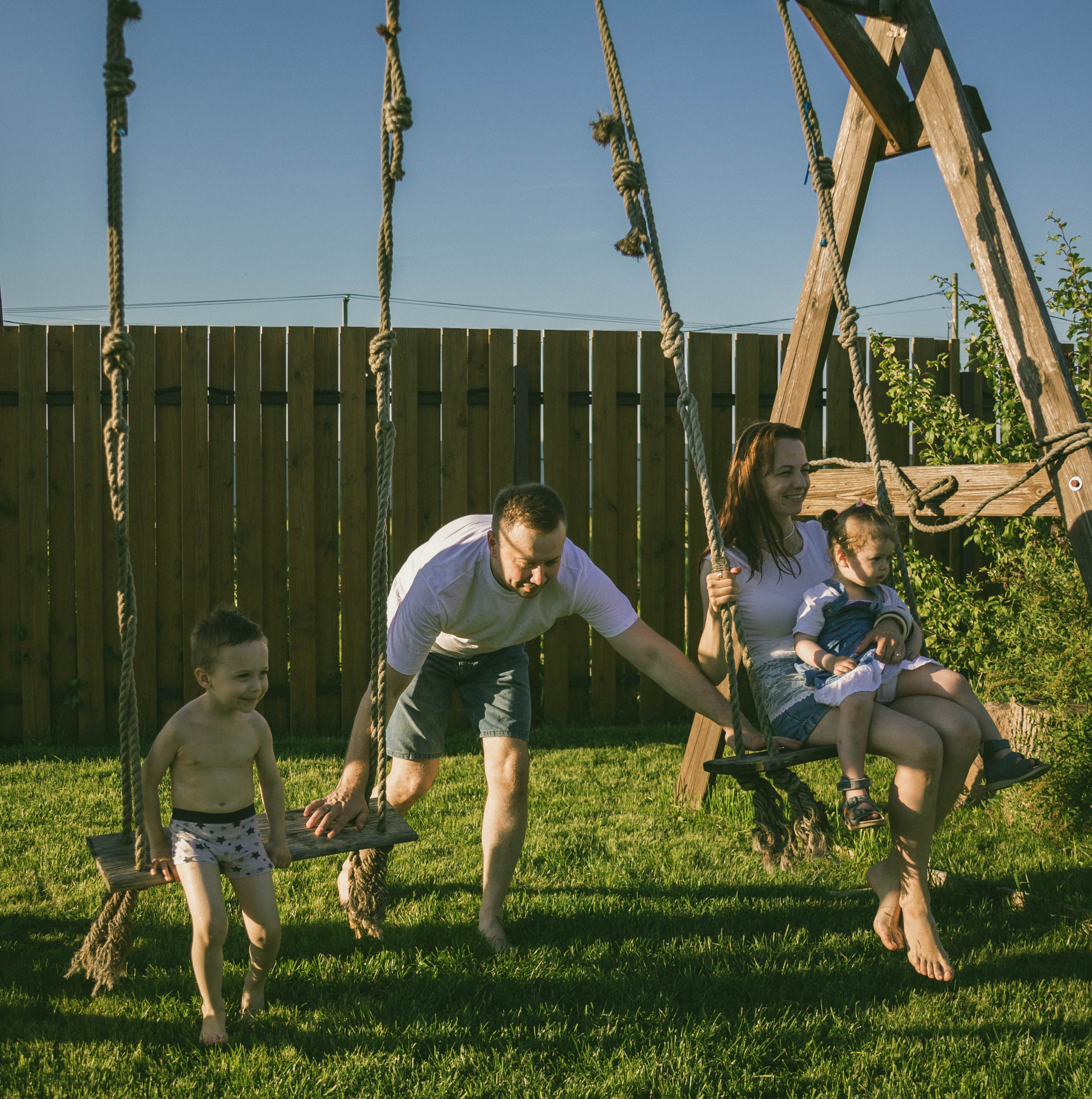 Семейная фотосессия. Фотограф Serge Goze