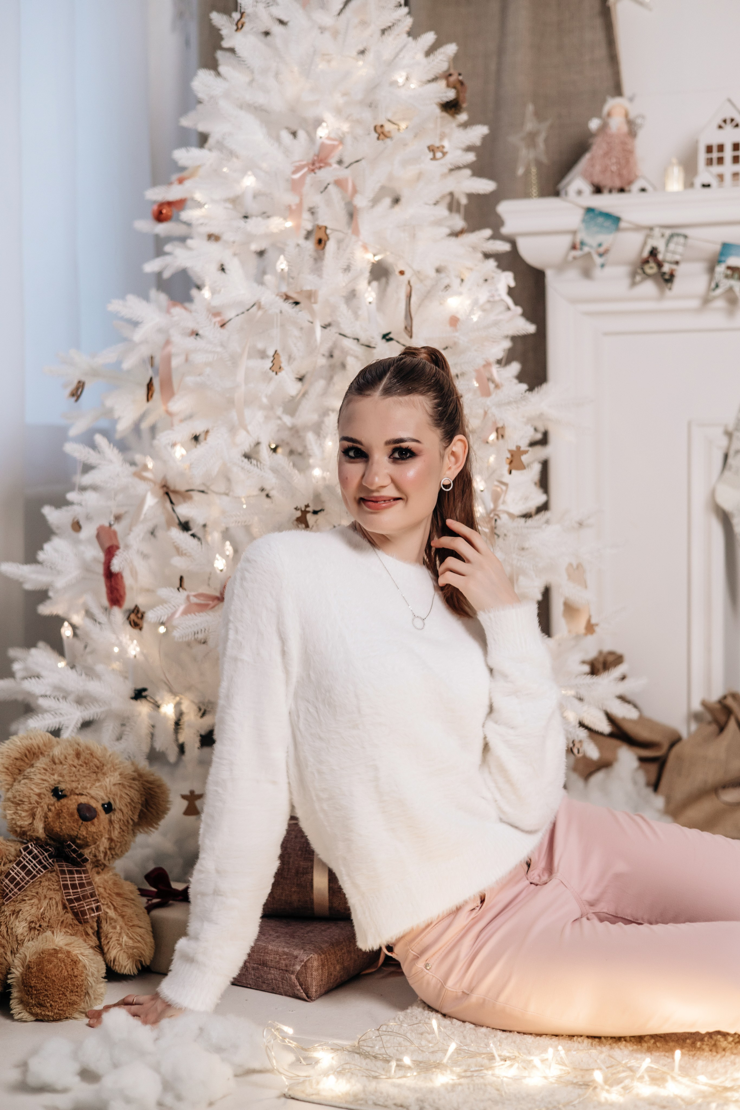 Семейная новогодняя фотосессия. Свадебный фотограф и видеограф Саша и Таня в Саратове