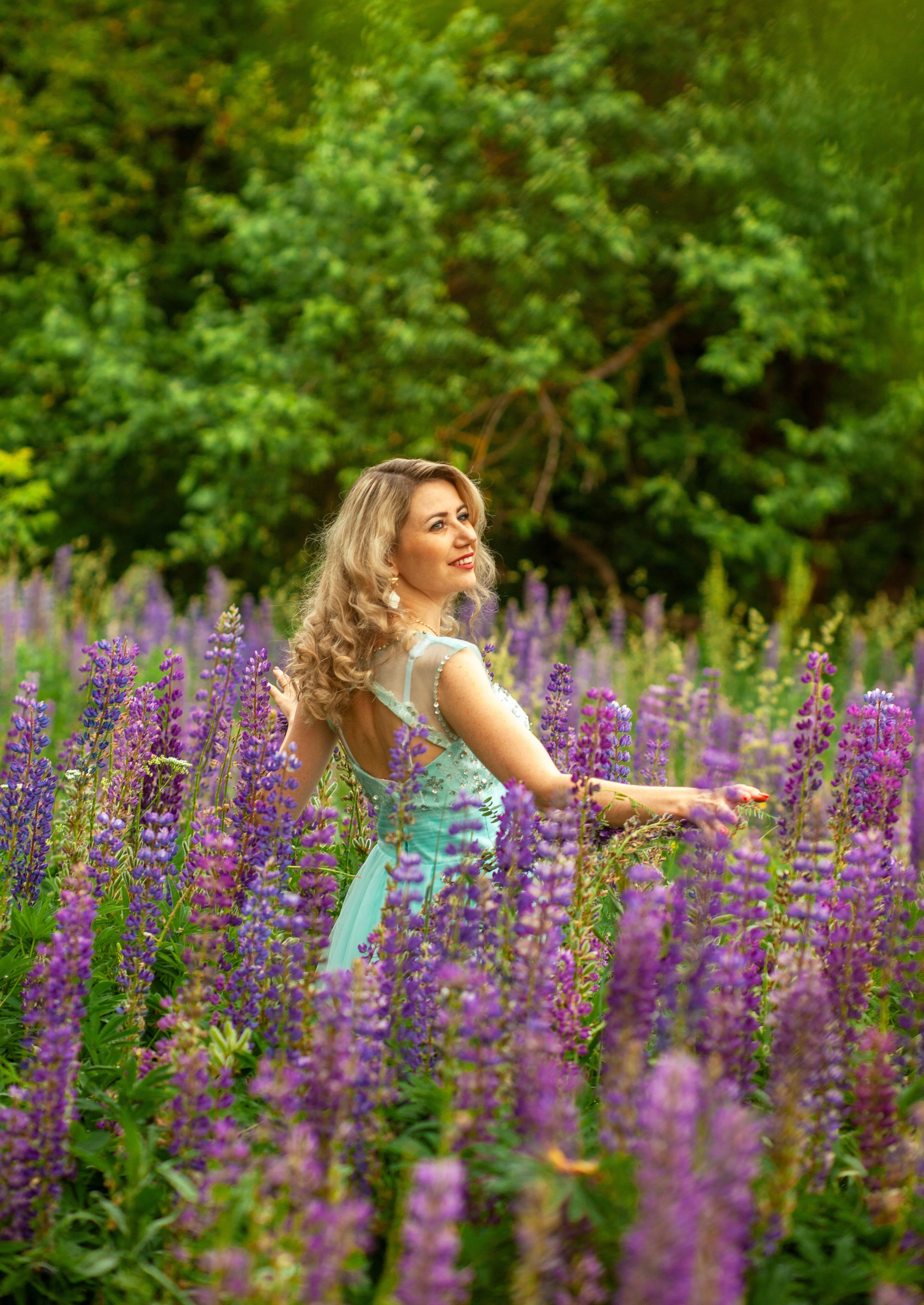 Фотосессия с люпинами. Репортажный, семейный, свадебный, портретный фотограф