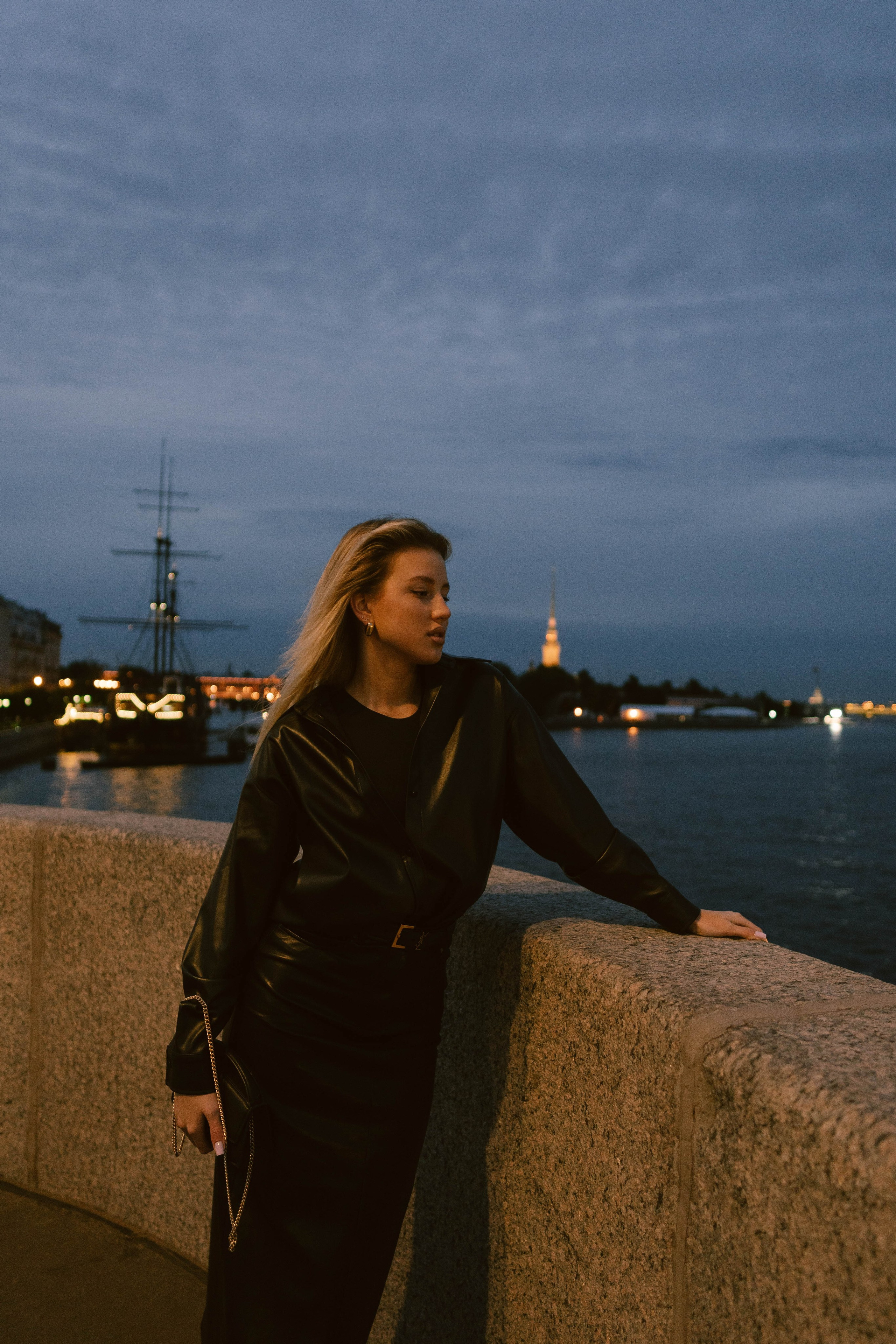 Даша и ночной Петербург. Фотограф в Санкт-Петербурге Головина Анастасия