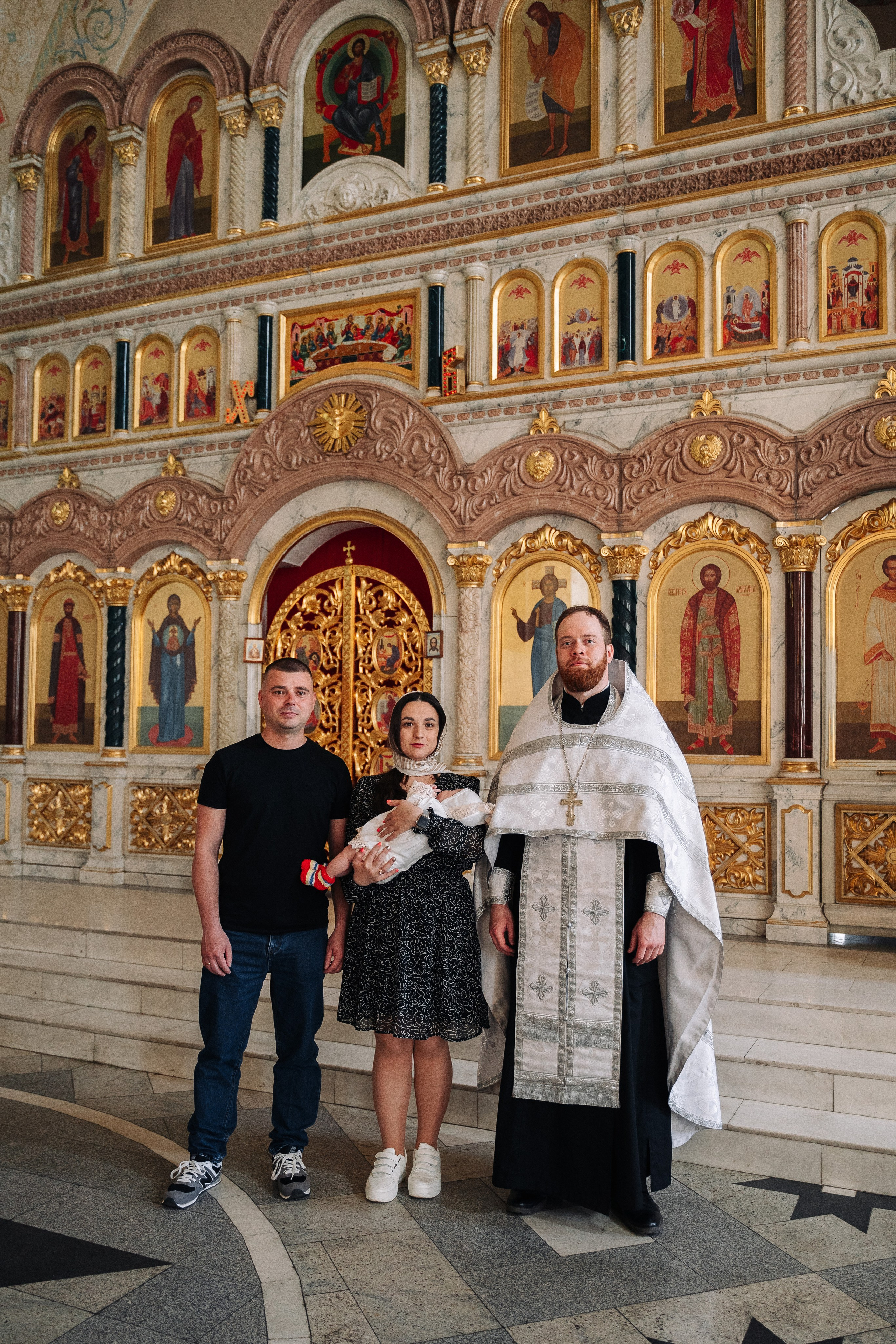 Крещение в Храме Богоявления Господня г. Химки. Свадебный и семейный фотограф в Москве и МО Геннадий Туманцев